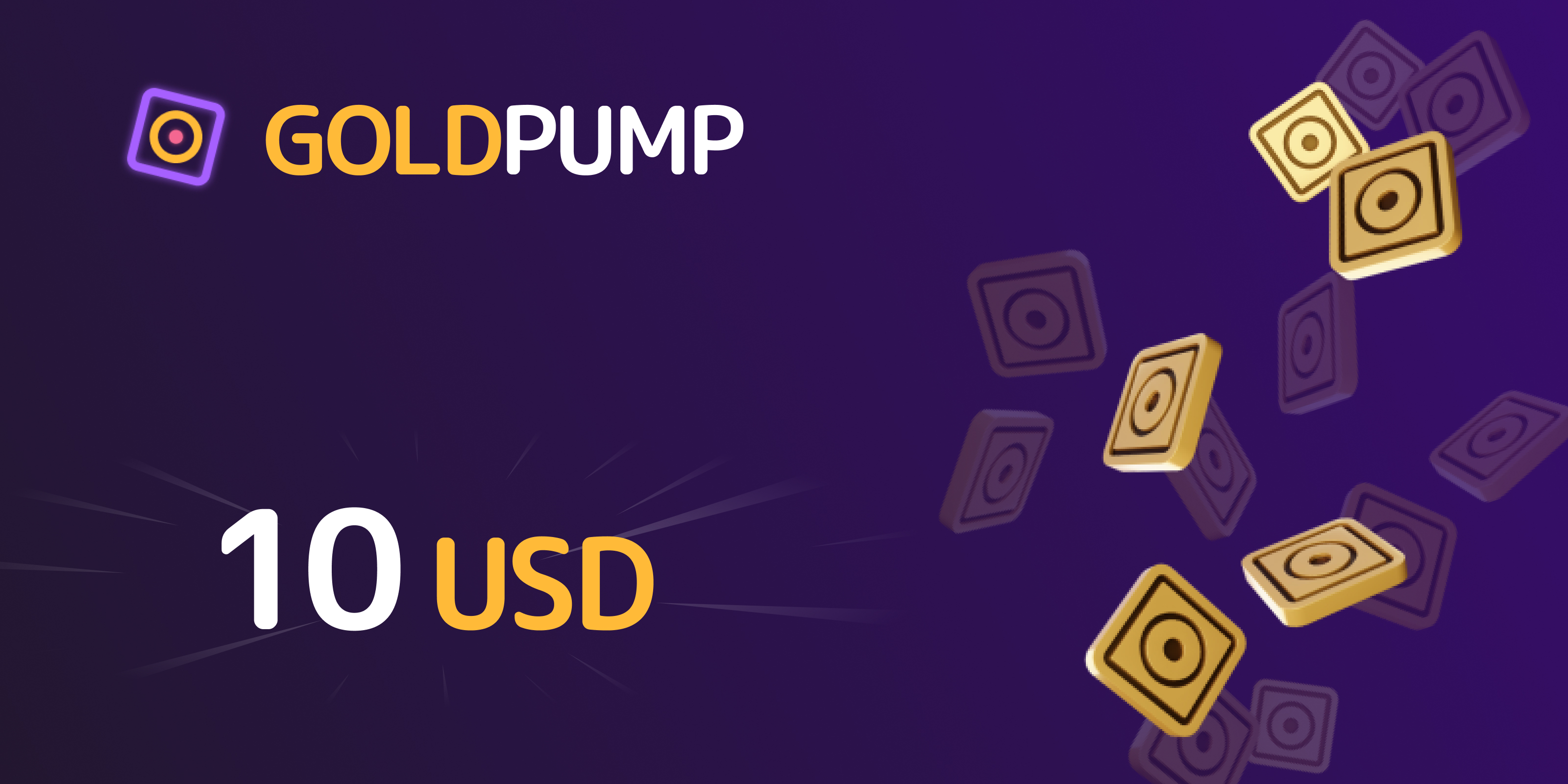 GoldPump Gift Card 10 USD