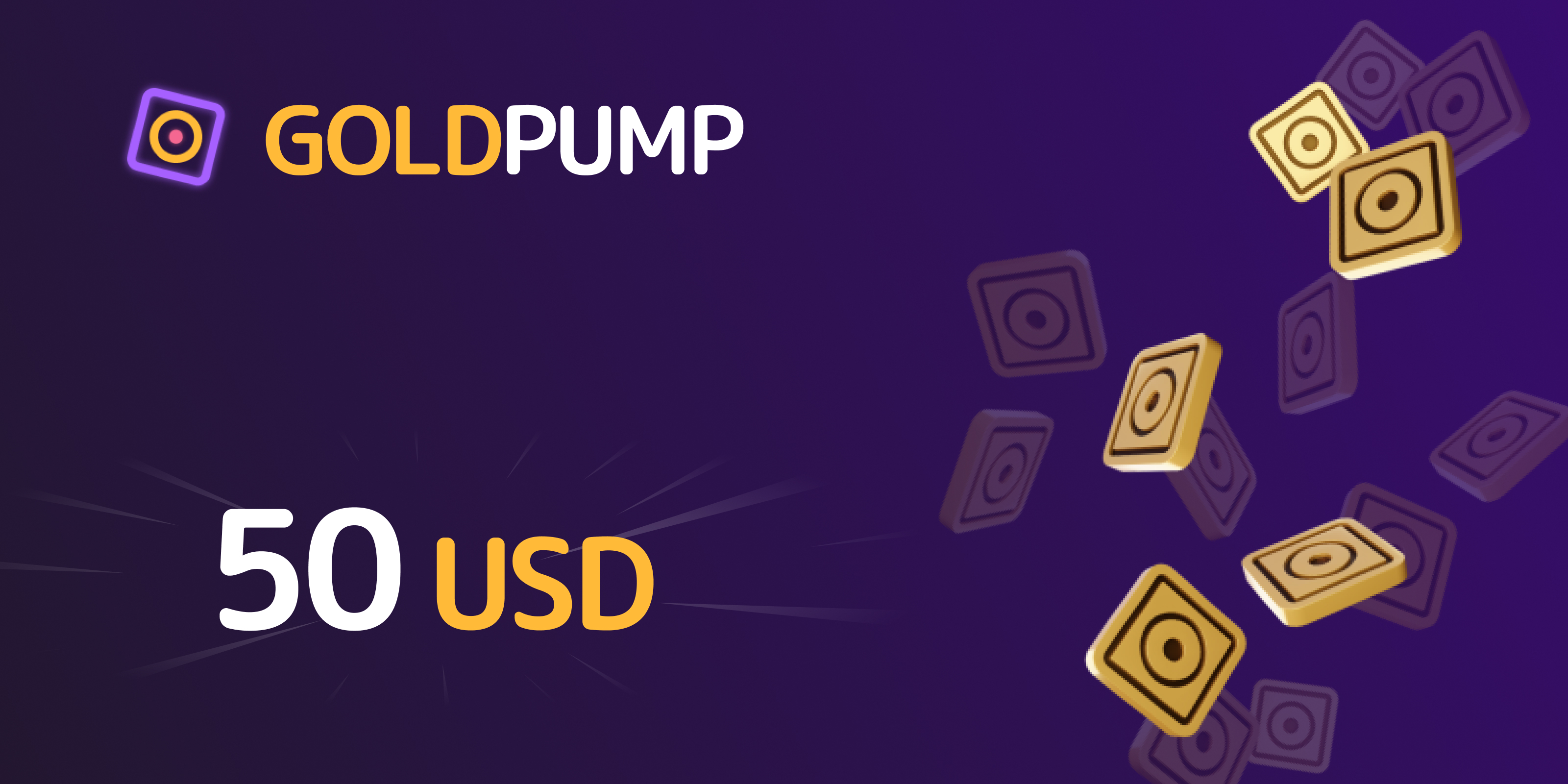 GoldPump Gift Card 50 USD