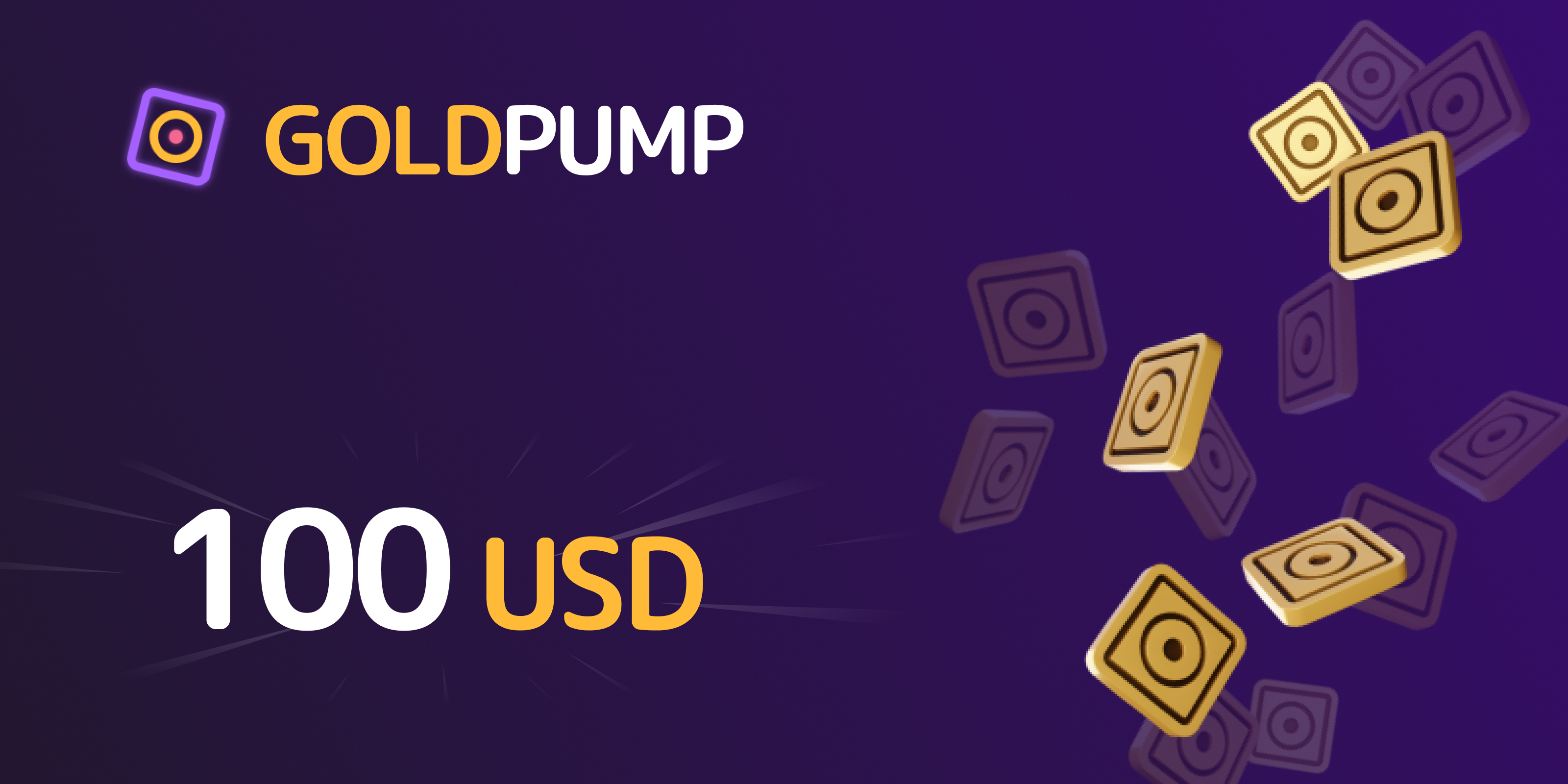 GoldPump Gift Card 100 USD