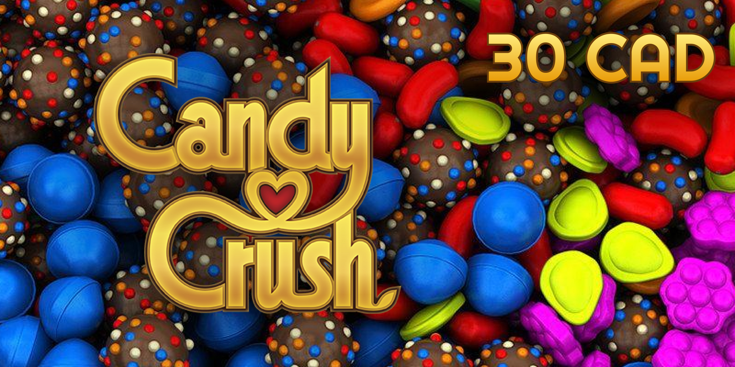 Candy Crush Gift Card 30 CAD