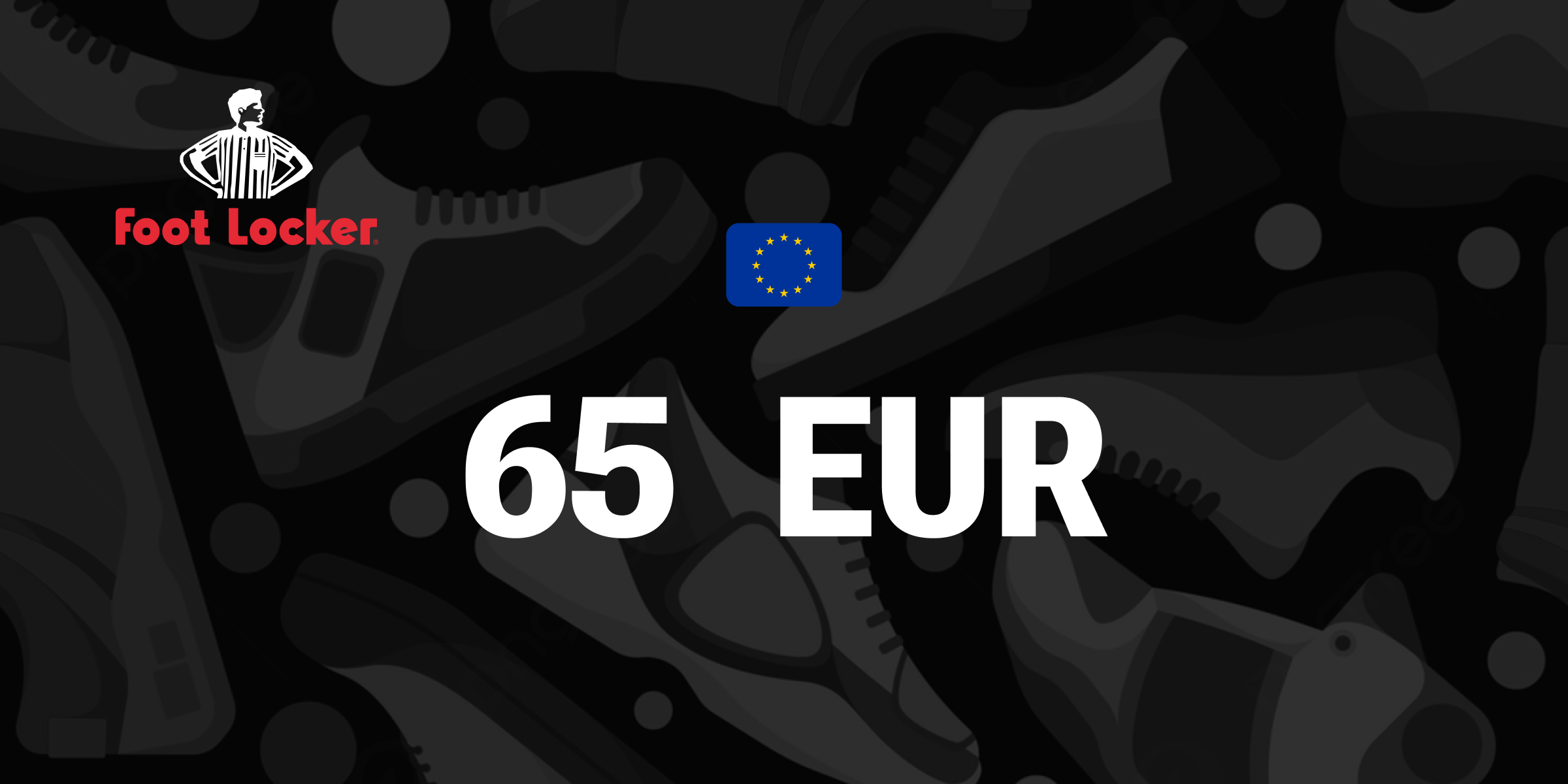 Foot Locker Gift Card 65 EUR
