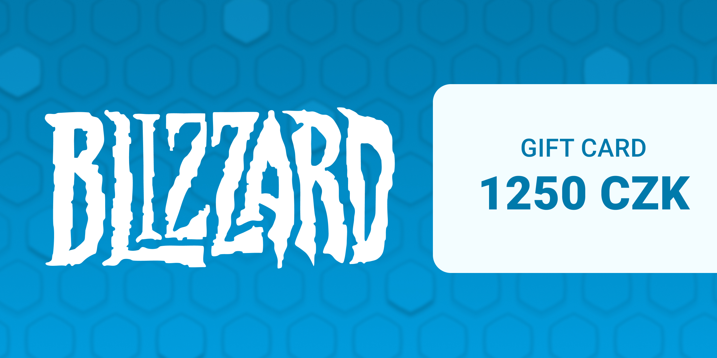 Blizzard Gift Card 1250 CZK