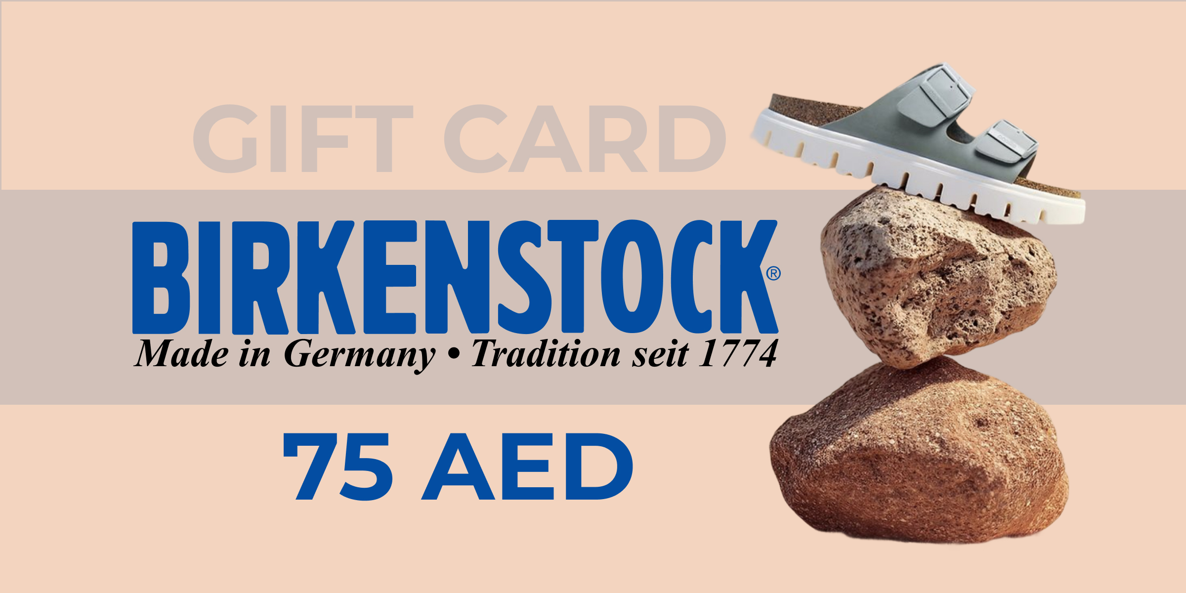 Birkenstock Gift Card 75 AED