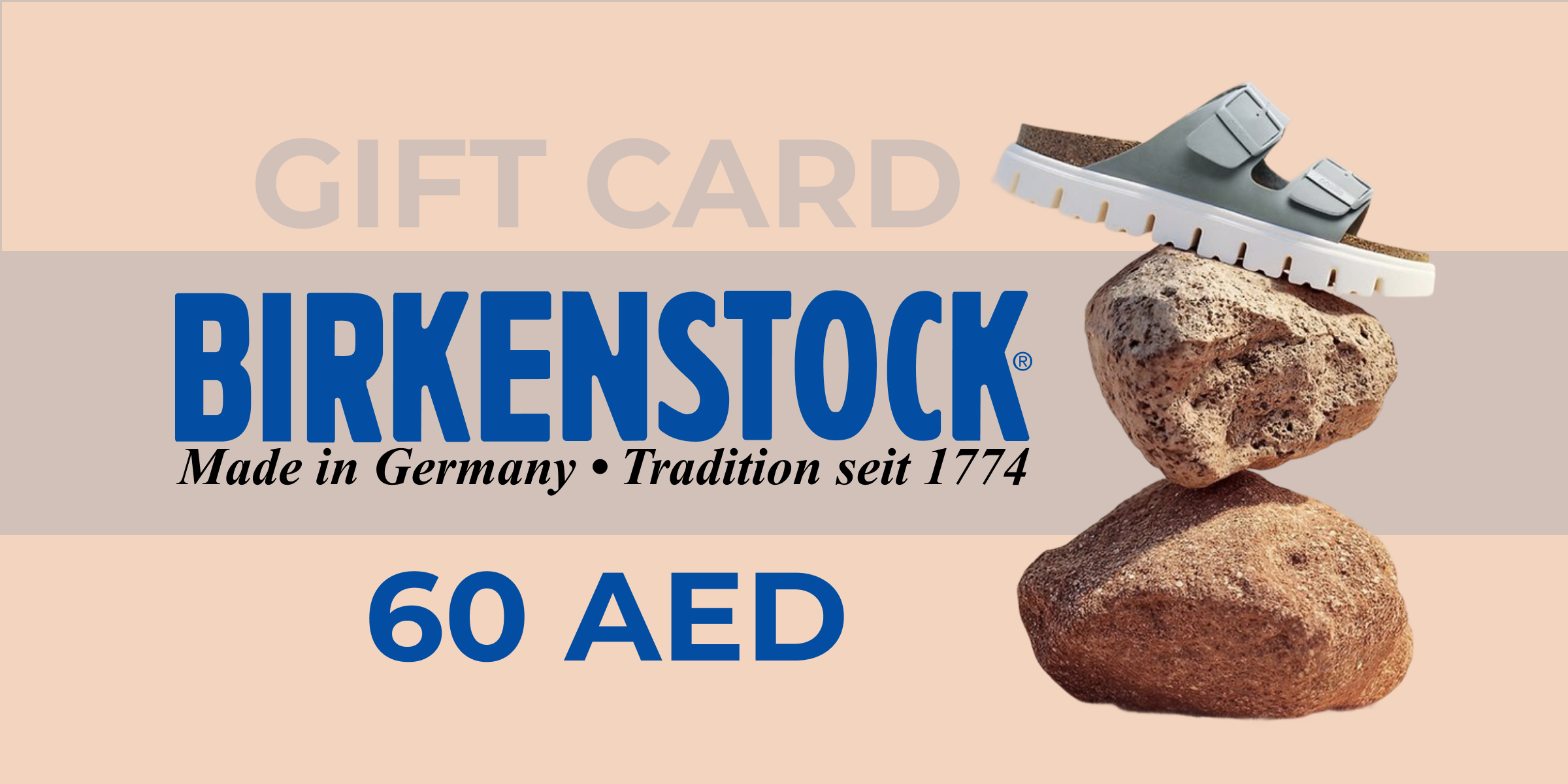 Birkenstock Gift Card 60 AED