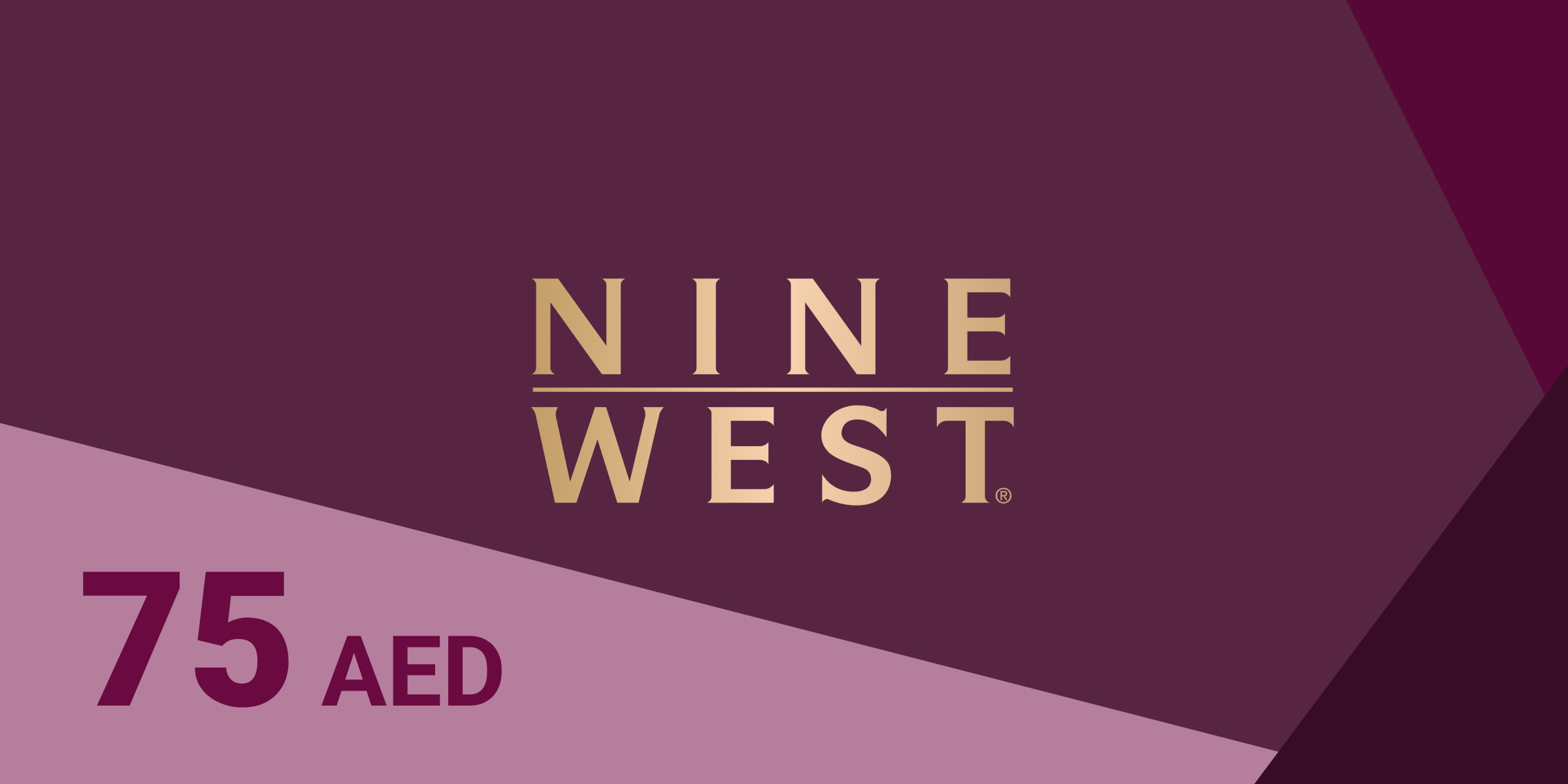 Nine West Gift Card 75 AED