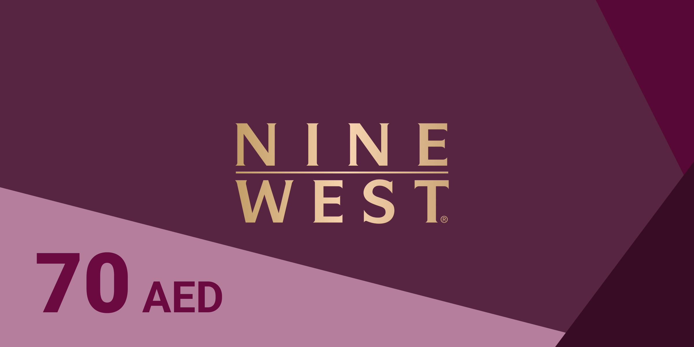 Nine West Gift Card 70 AED