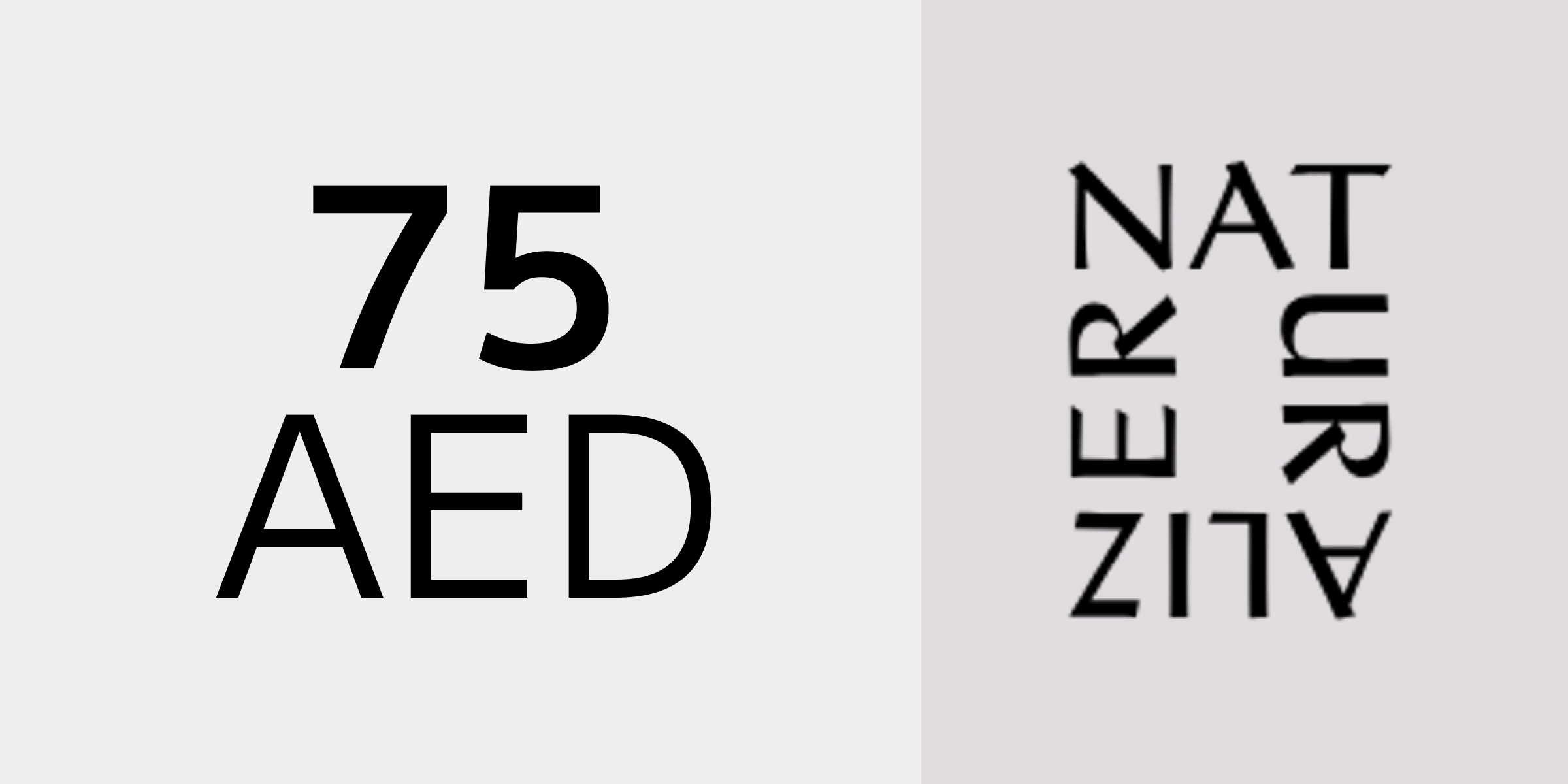 Naturalizer Gift Card 75 AED