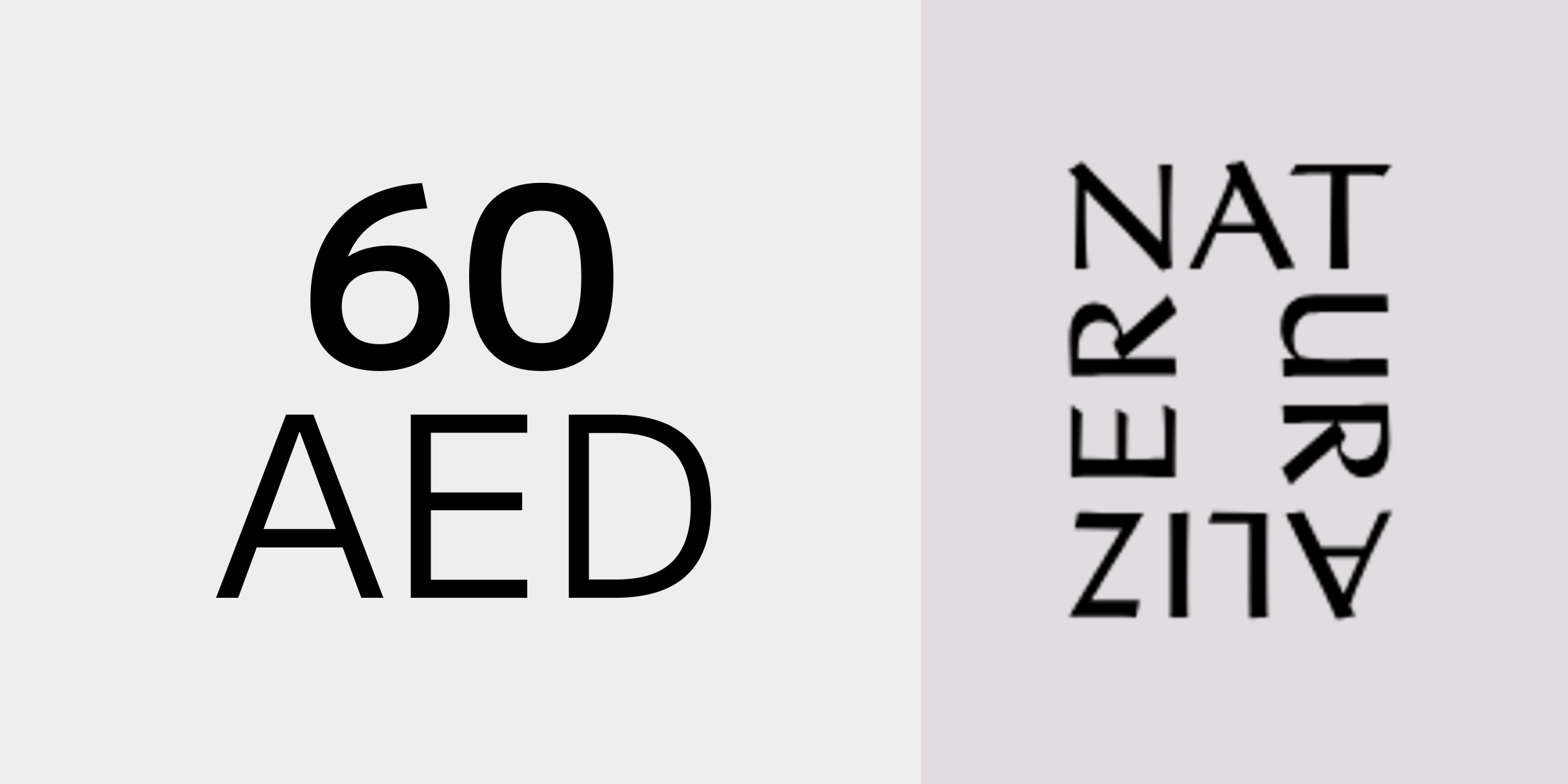 Naturalizer Gift Card 60 AED
