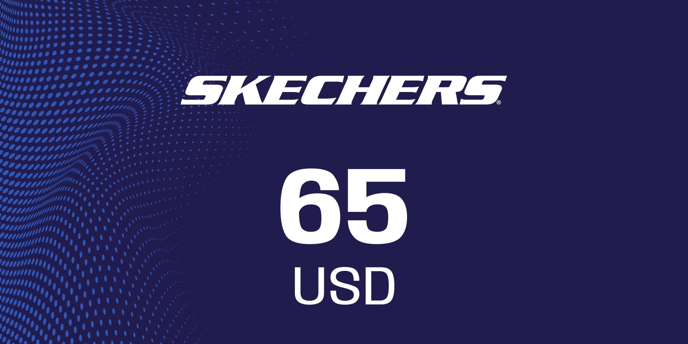 Skechers Gift Card 65 USD