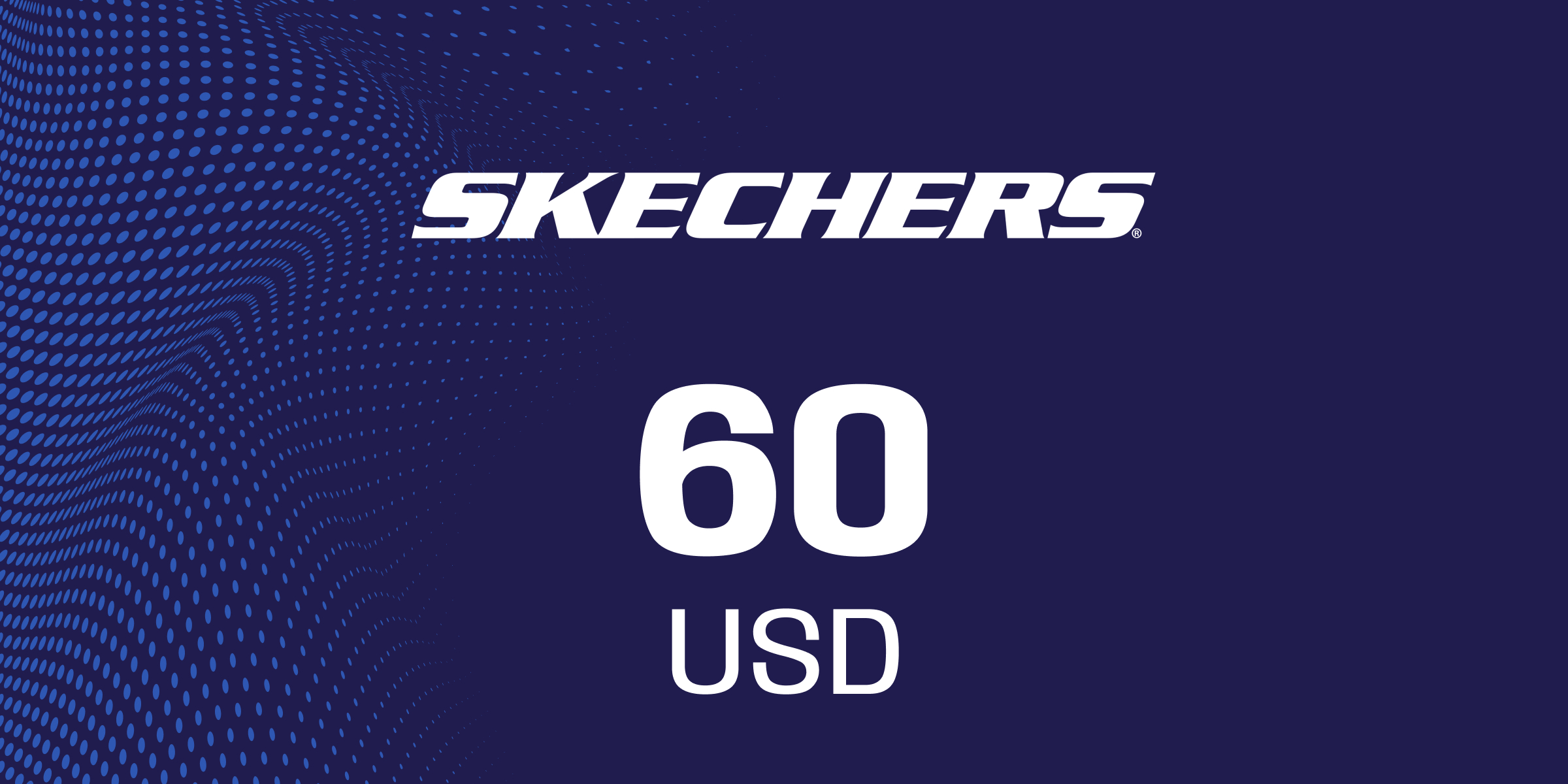 Skechers Gift Card 60 USD