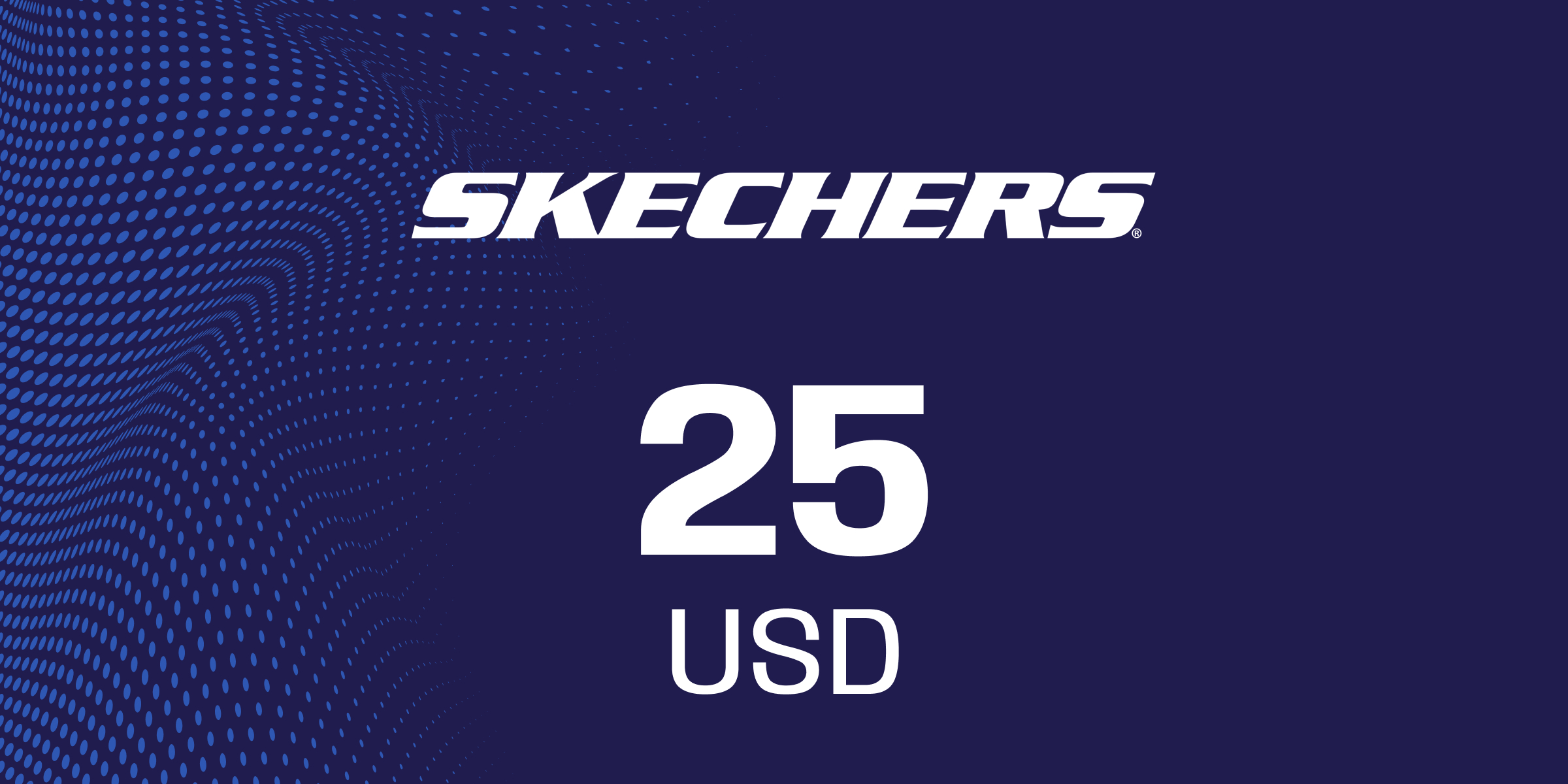 Skechers Gift Card 25 USD