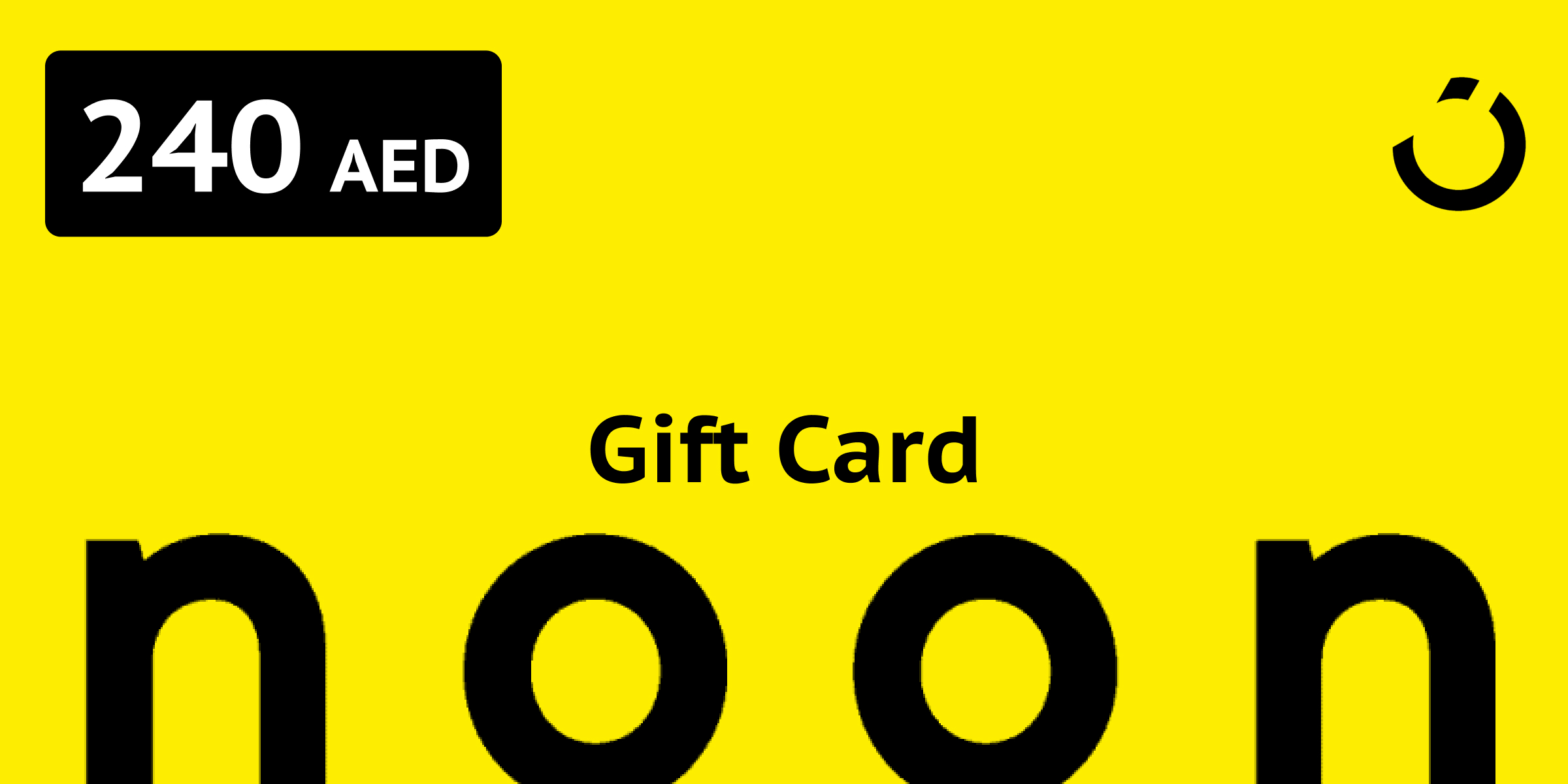 Noon Gift Card 240 SAR