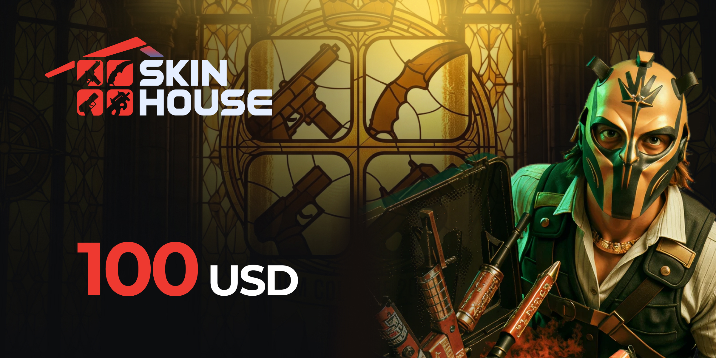 Skinhouse Gift Card 100 USD