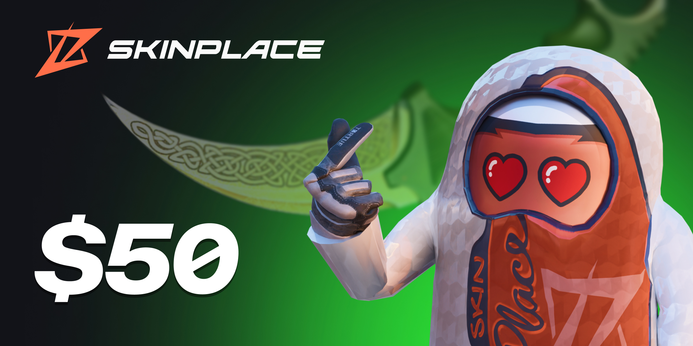 SkinPlace Gift Card 50 USD