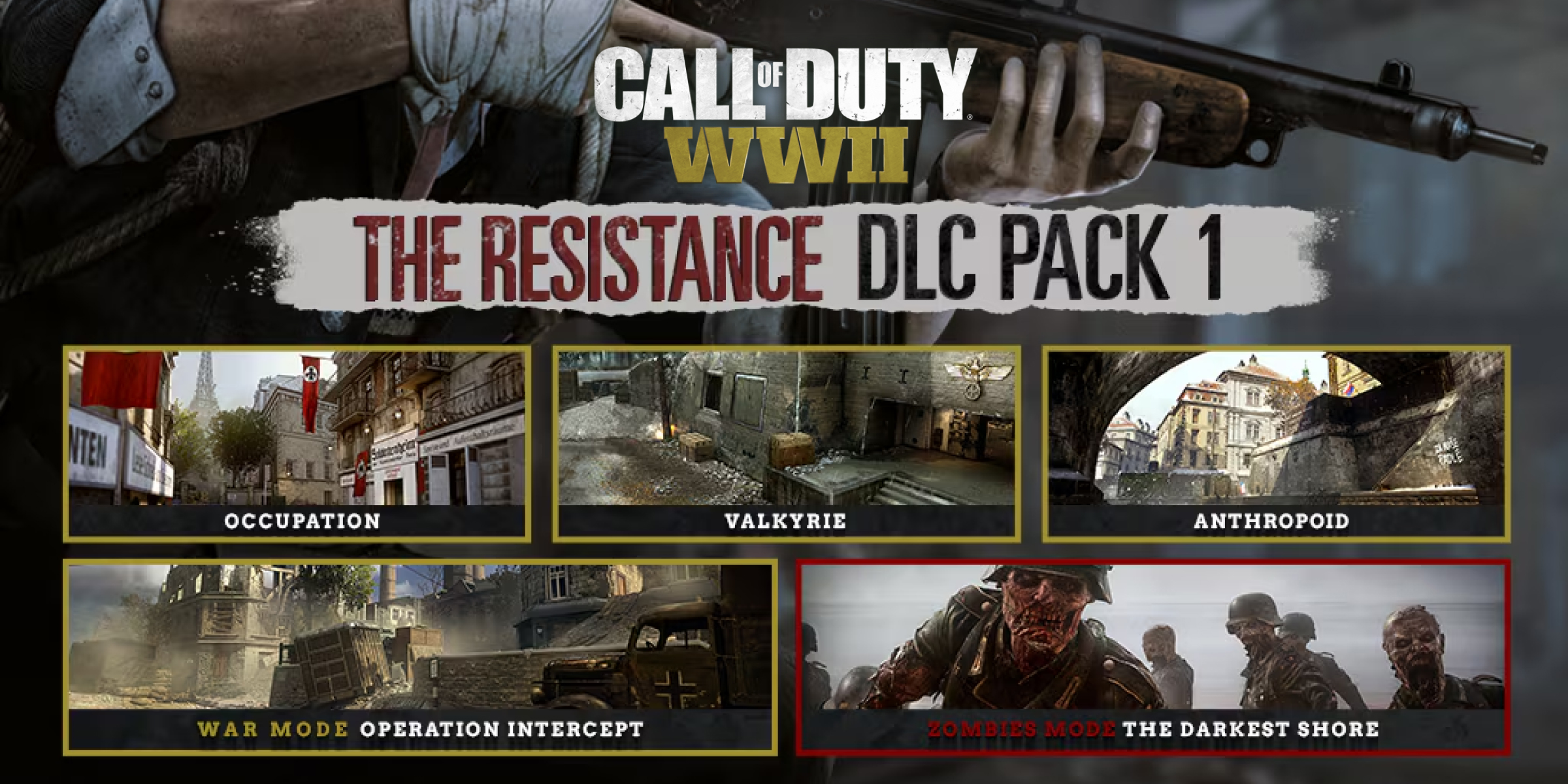 Call of Duty WWII The Resistance Pack 1 (Xbox)