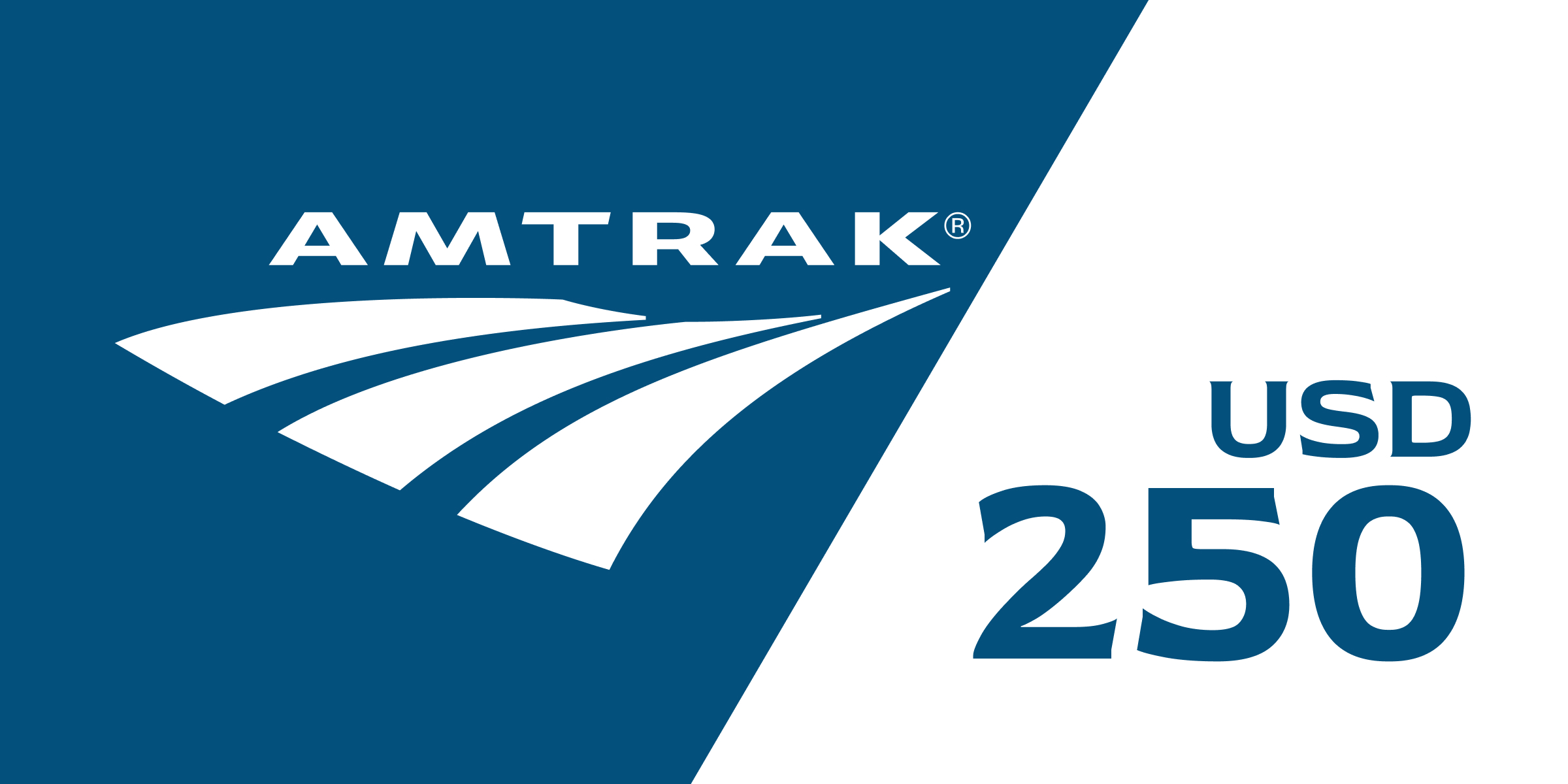 Amtrak Gift Card 250 USD