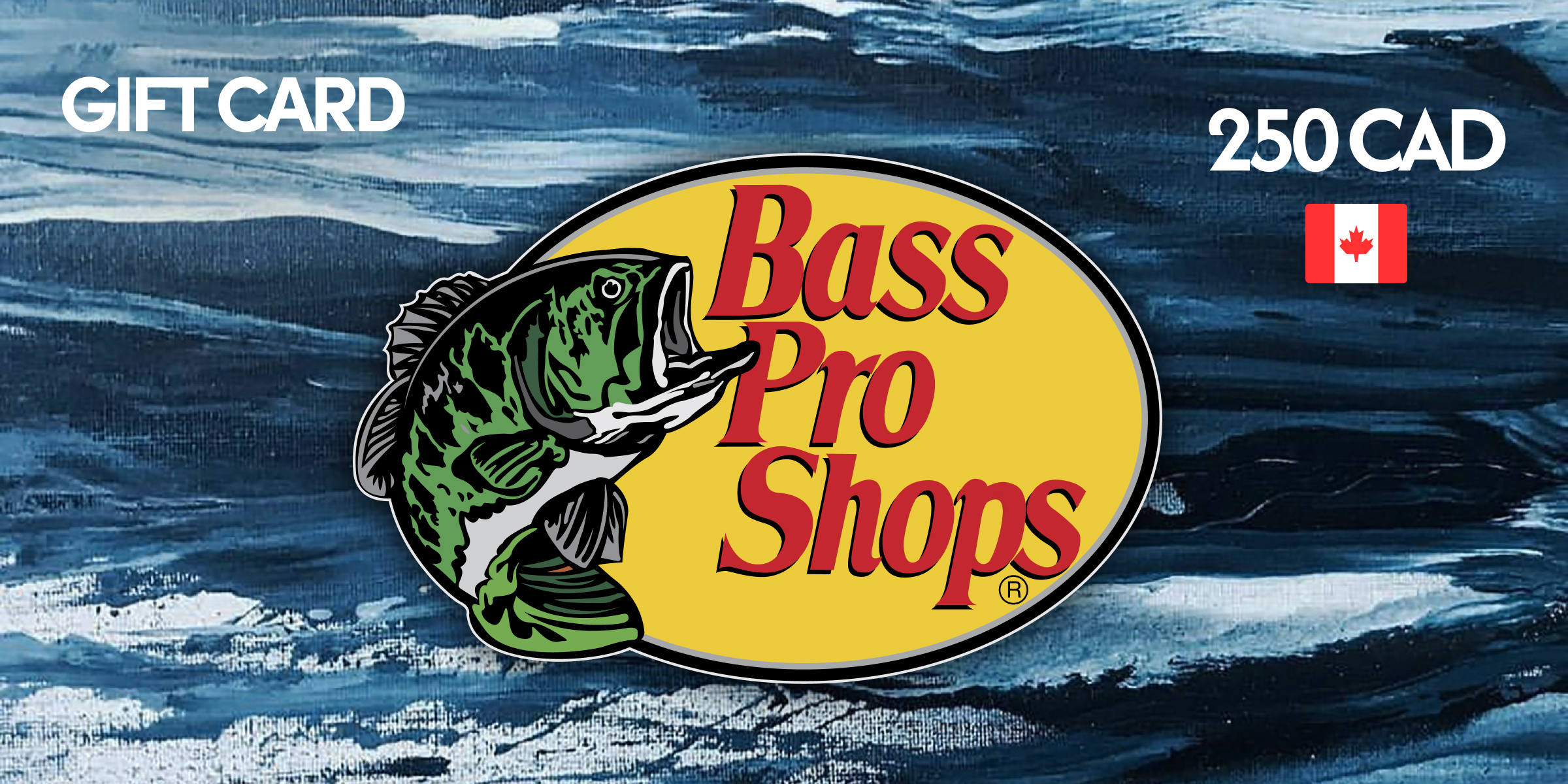 Bass Pro Shops Gift Card 250 CAD