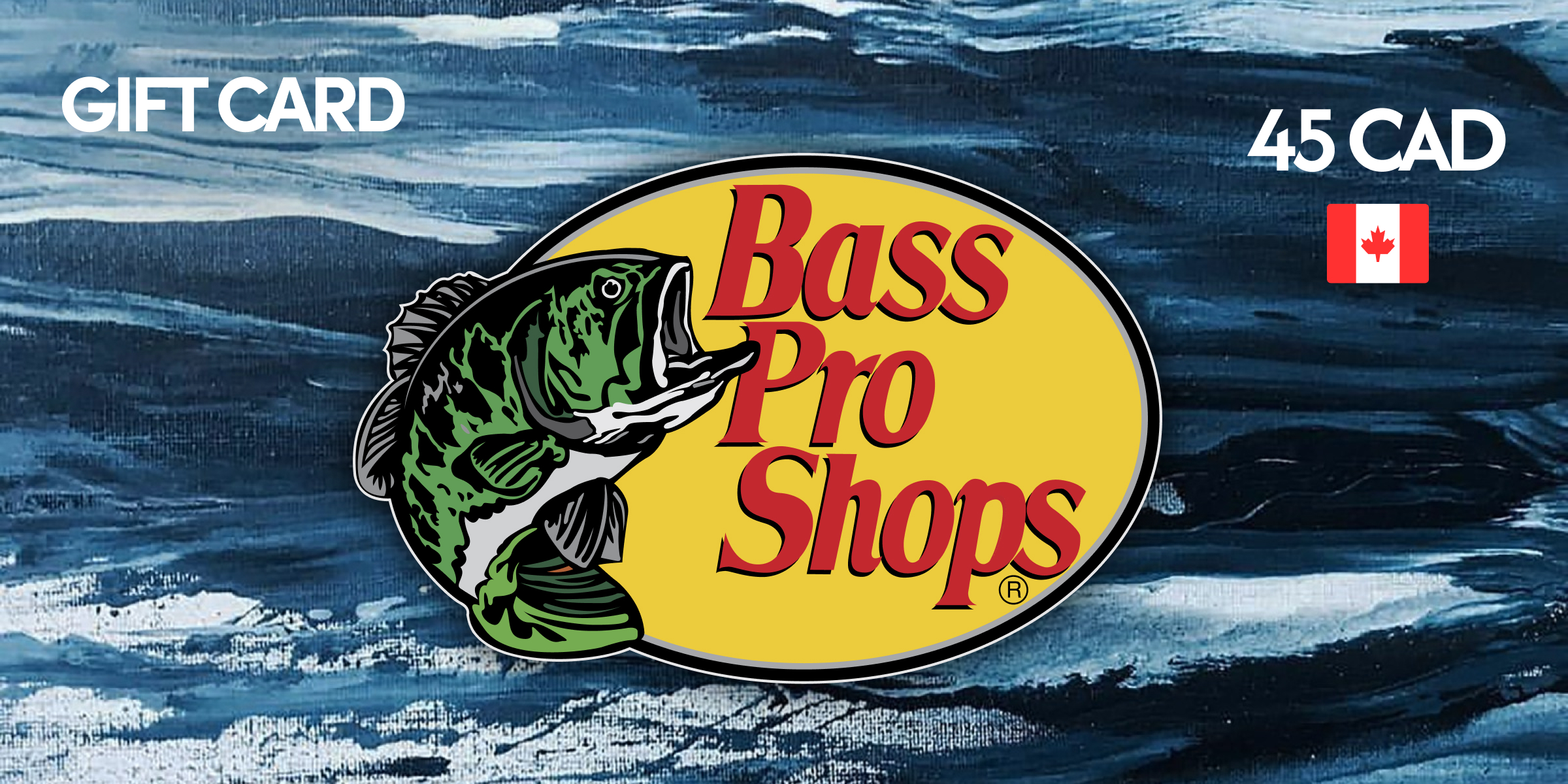 Bass Pro Shops Gift Card 45 CAD