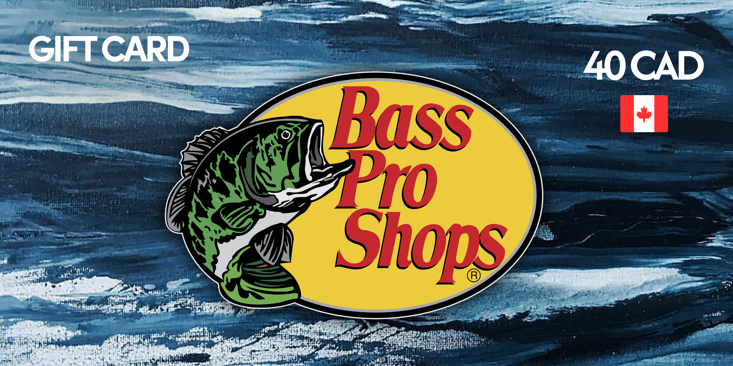 Bass Pro Shops Gift Card 40 CAD