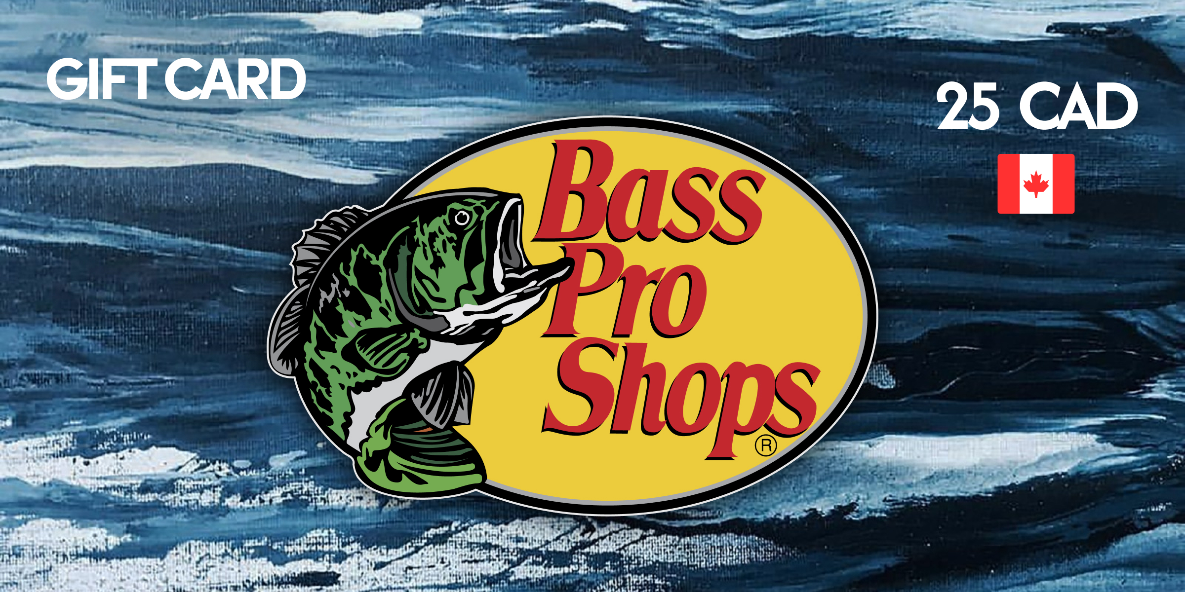 Bass Pro Shops Gift Card 25 CAD
