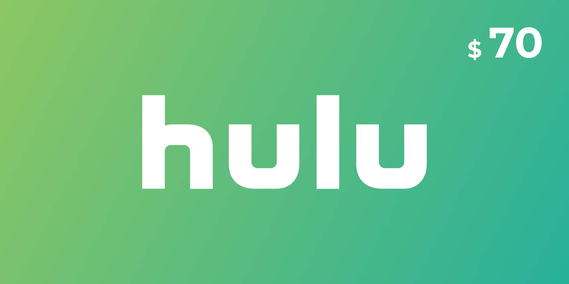 Hulu Gift Card 70 USD