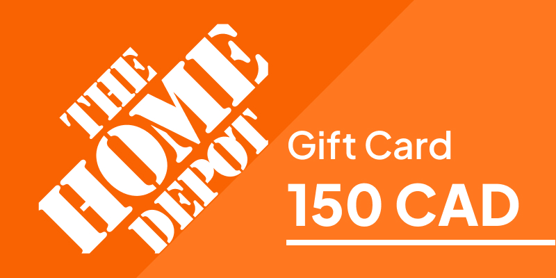 The Home Depot Gift Card 150 CAD