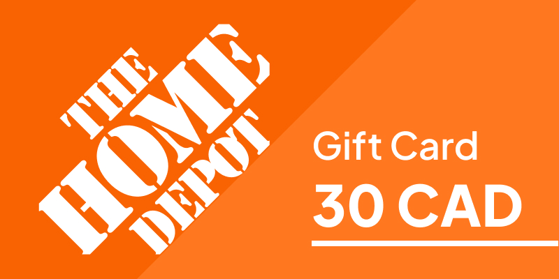 The Home Depot Gift Card 30 CAD