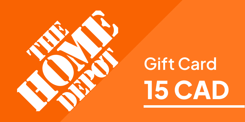 The Home Depot Gift Card 15 CAD