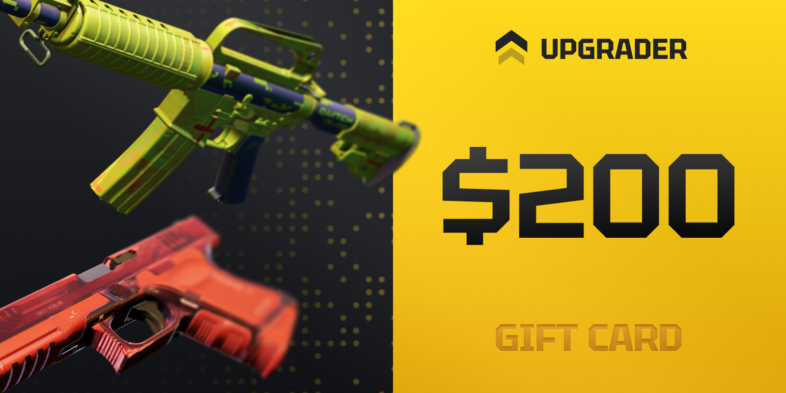 Upgrader Gift Card 200 USD