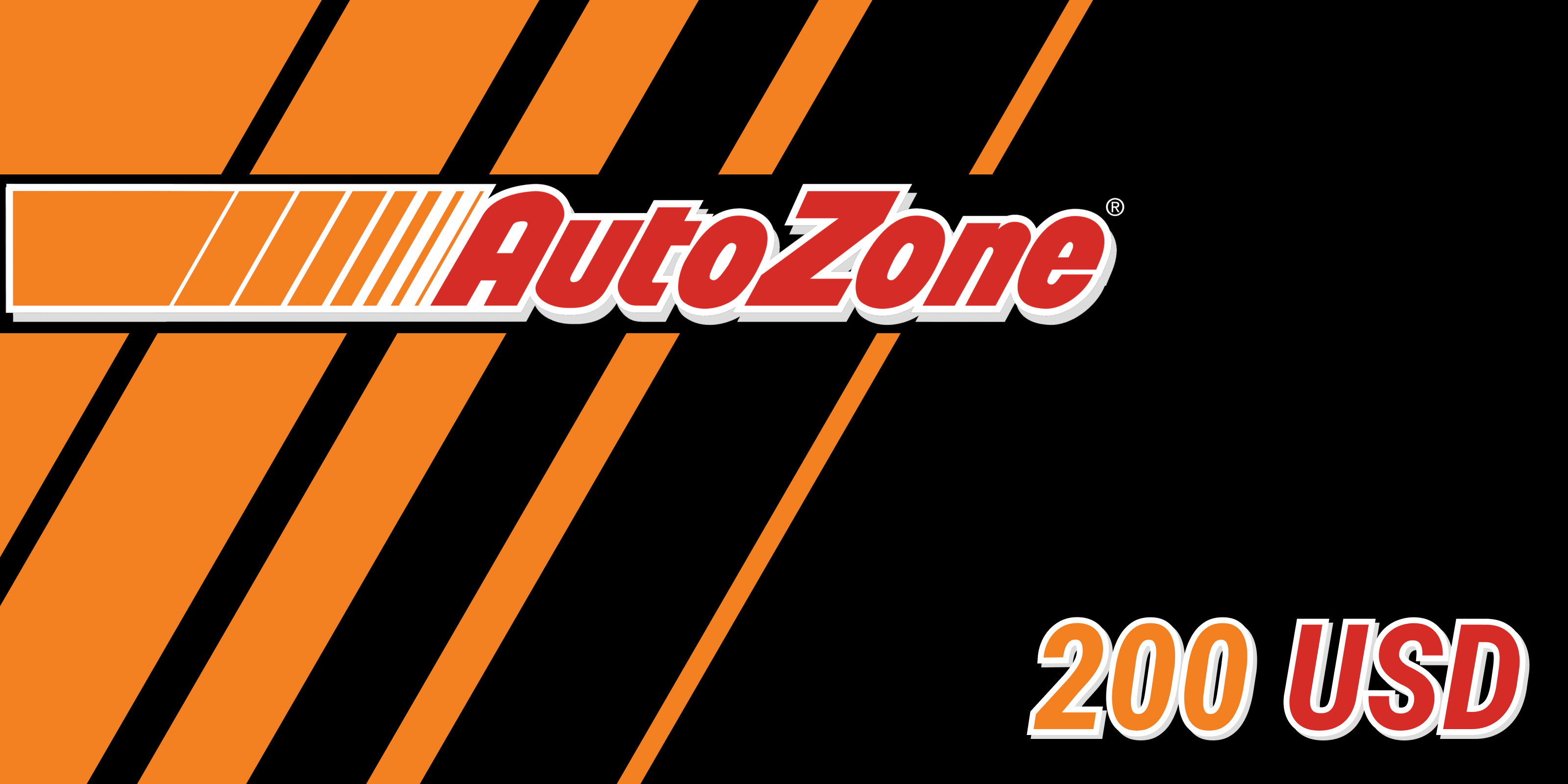 AutoZone Gift Card 200 USD