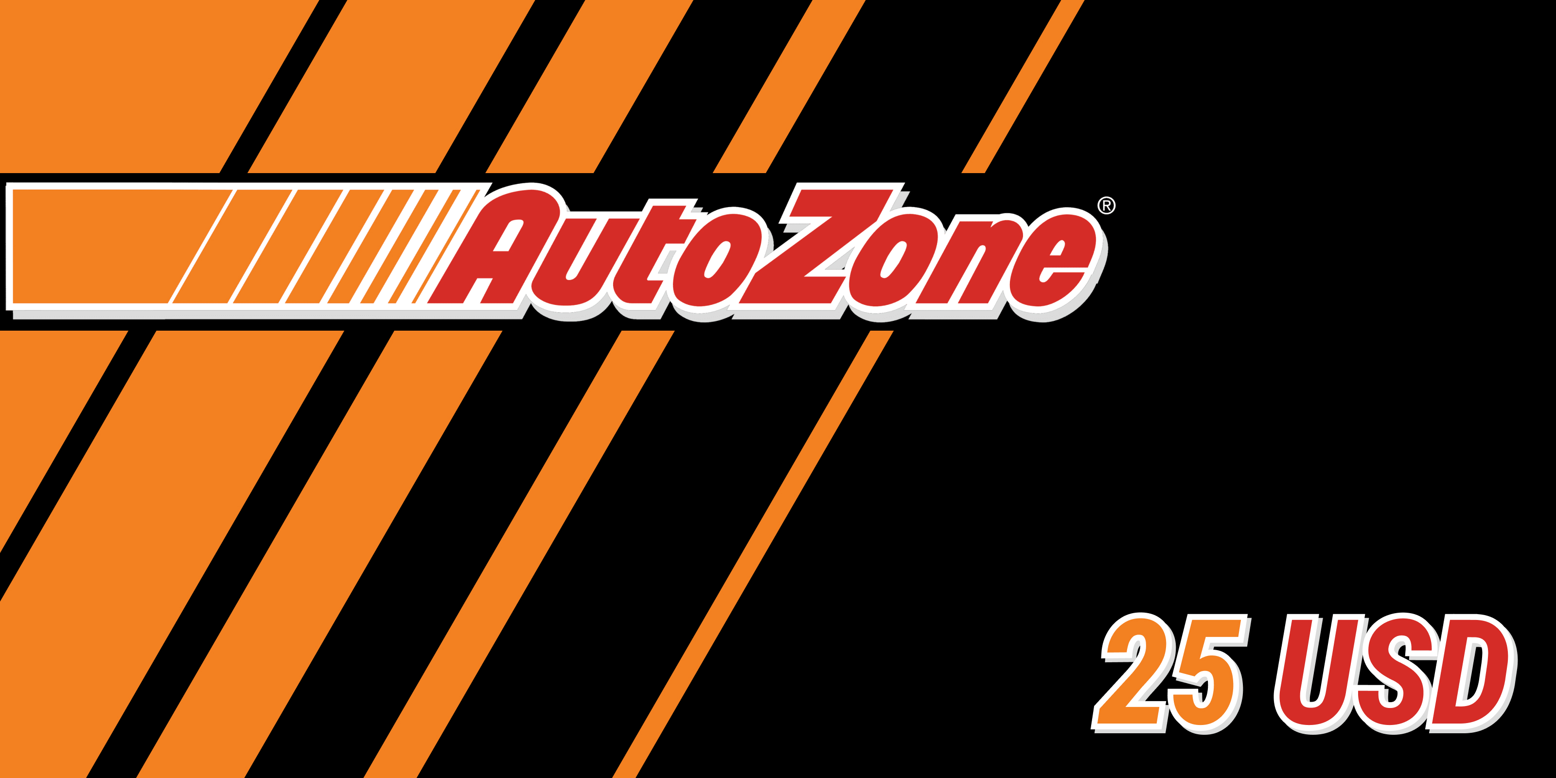 AutoZone Gift Card 25 USD