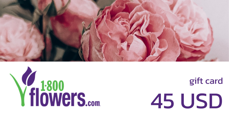 1 800 FLOWERS Gift Card 45 USD