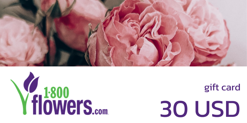 1 800 FLOWERS Gift Card 30 USD