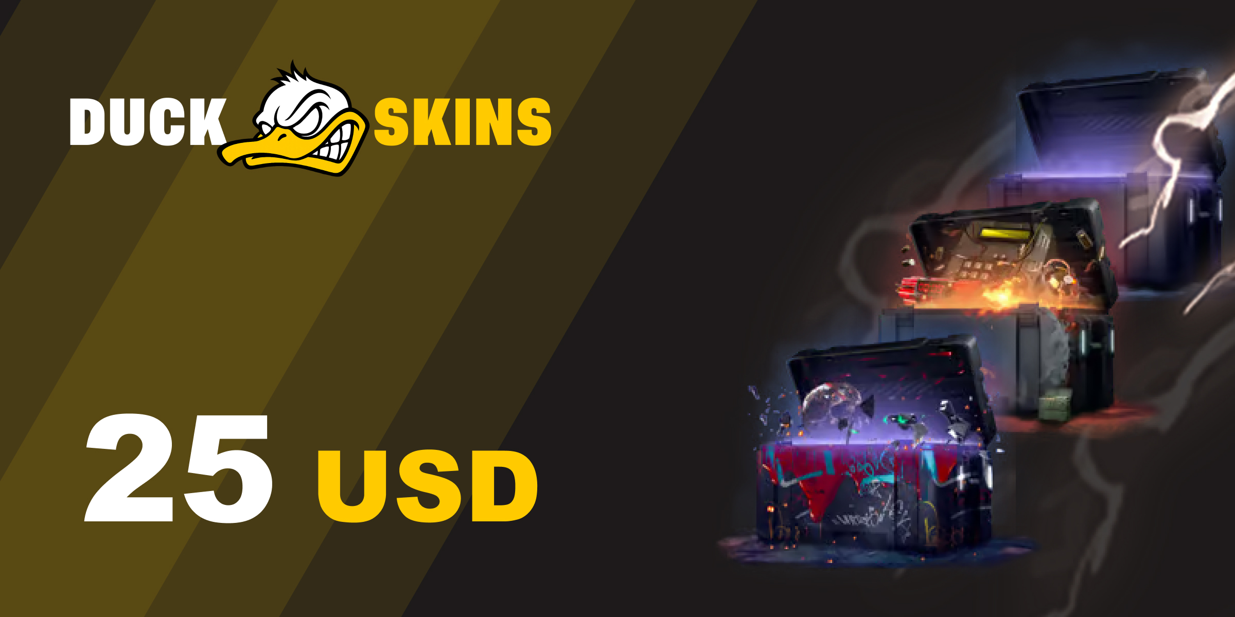 DuckSkins Gift Card 25 USD