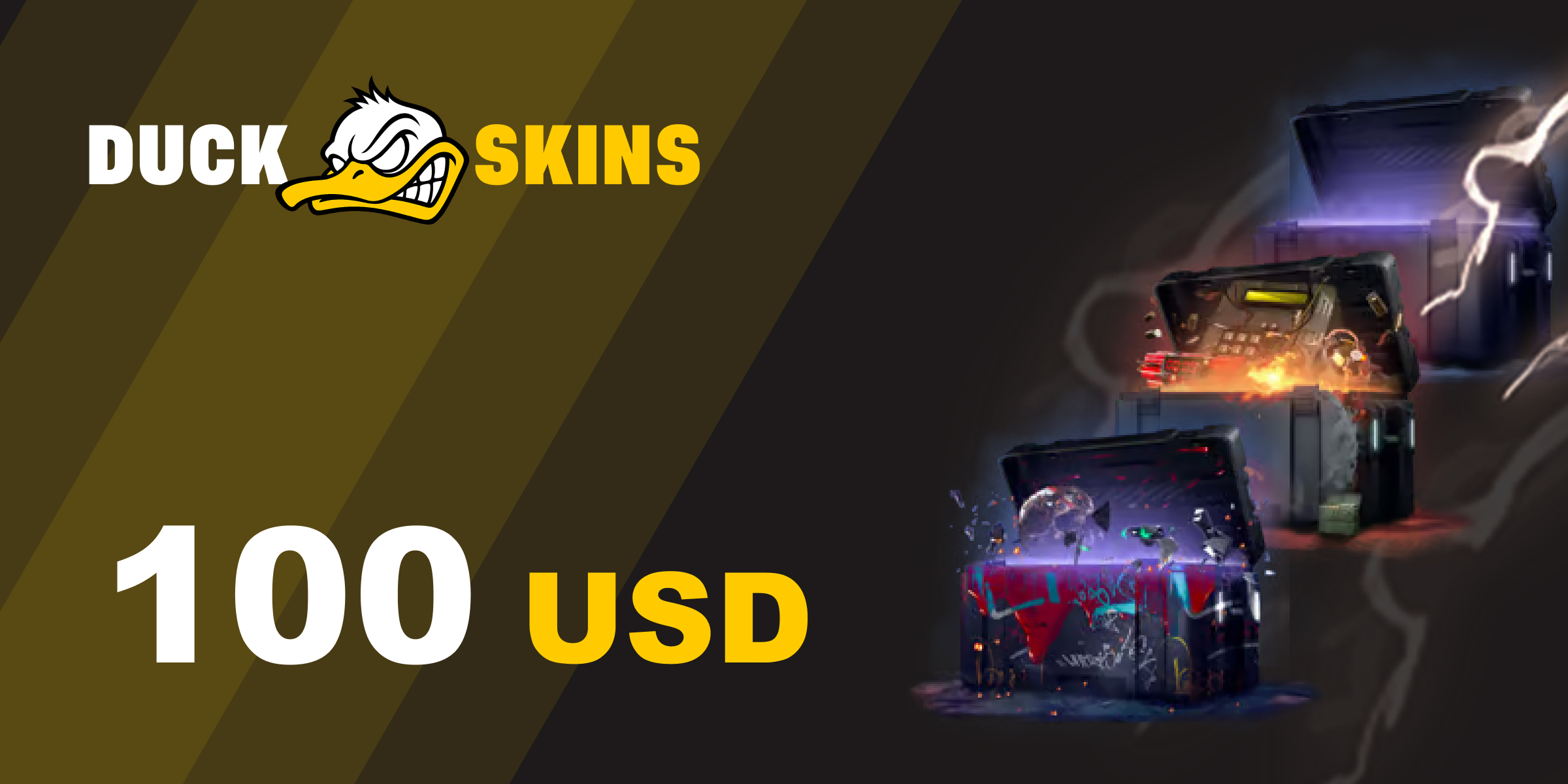 DuckSkins Gift Card 100 USD