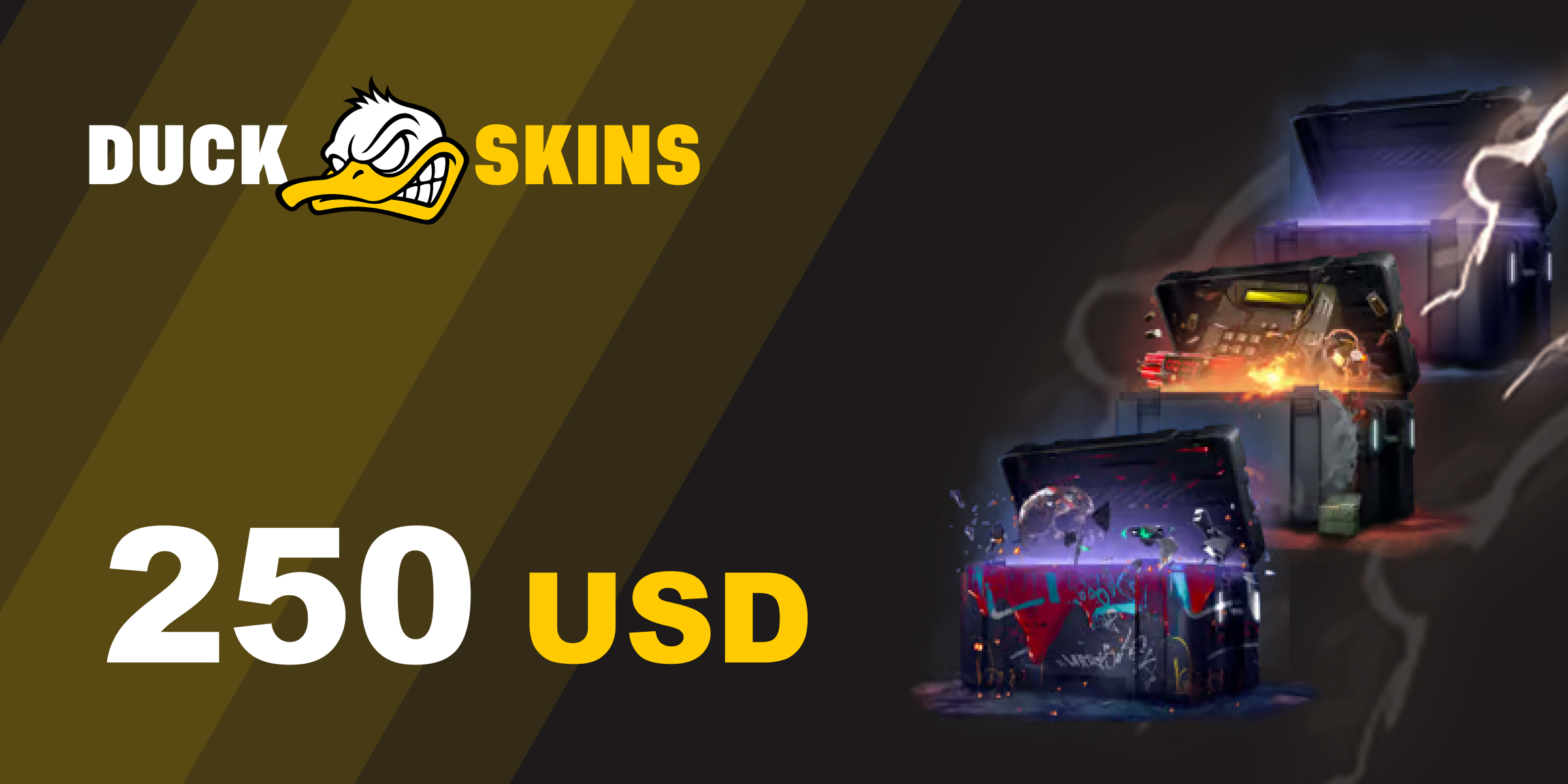 DuckSkins Gift Card 250 USD
