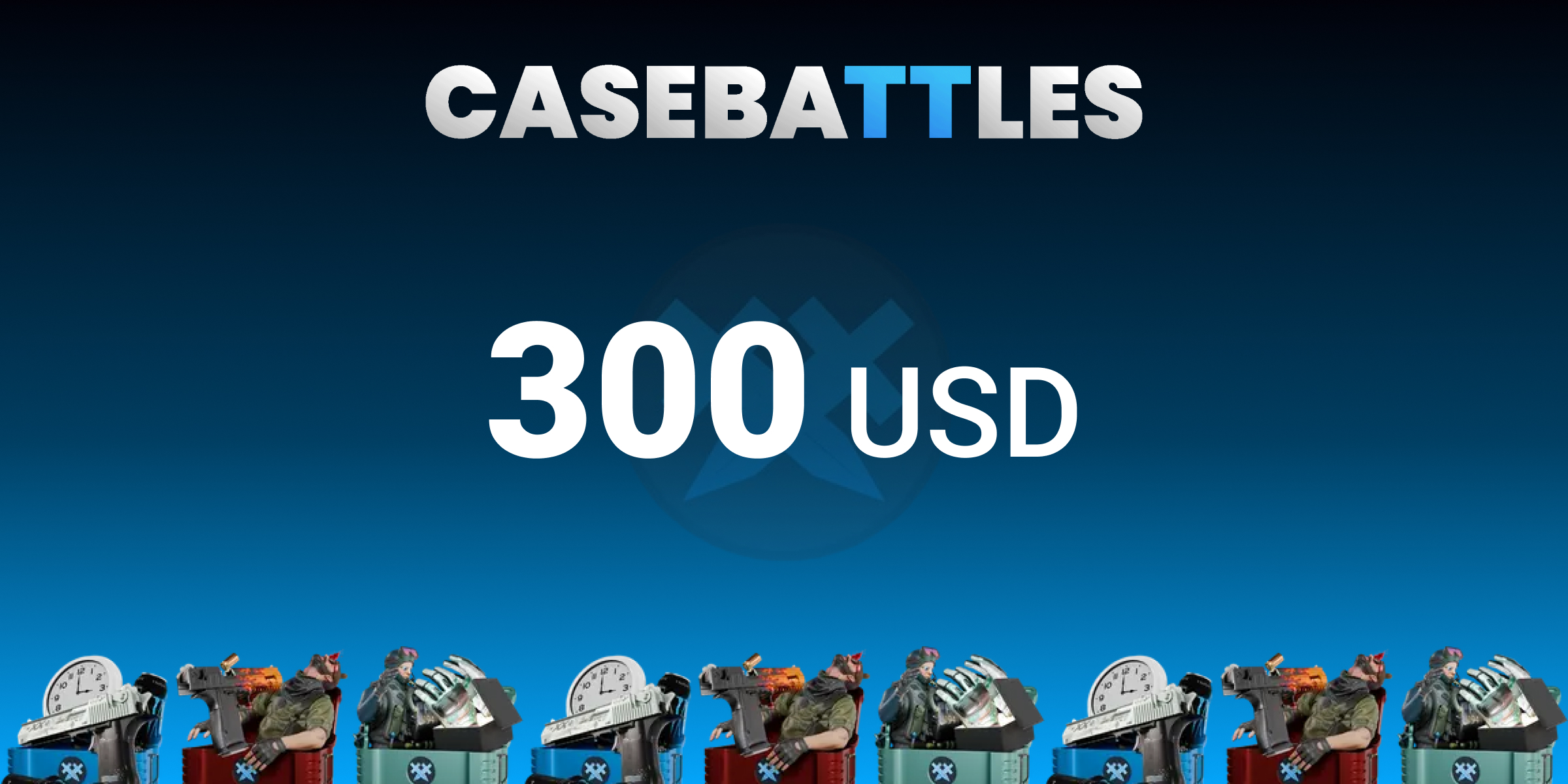 Casebattles Gift Card 300 USD