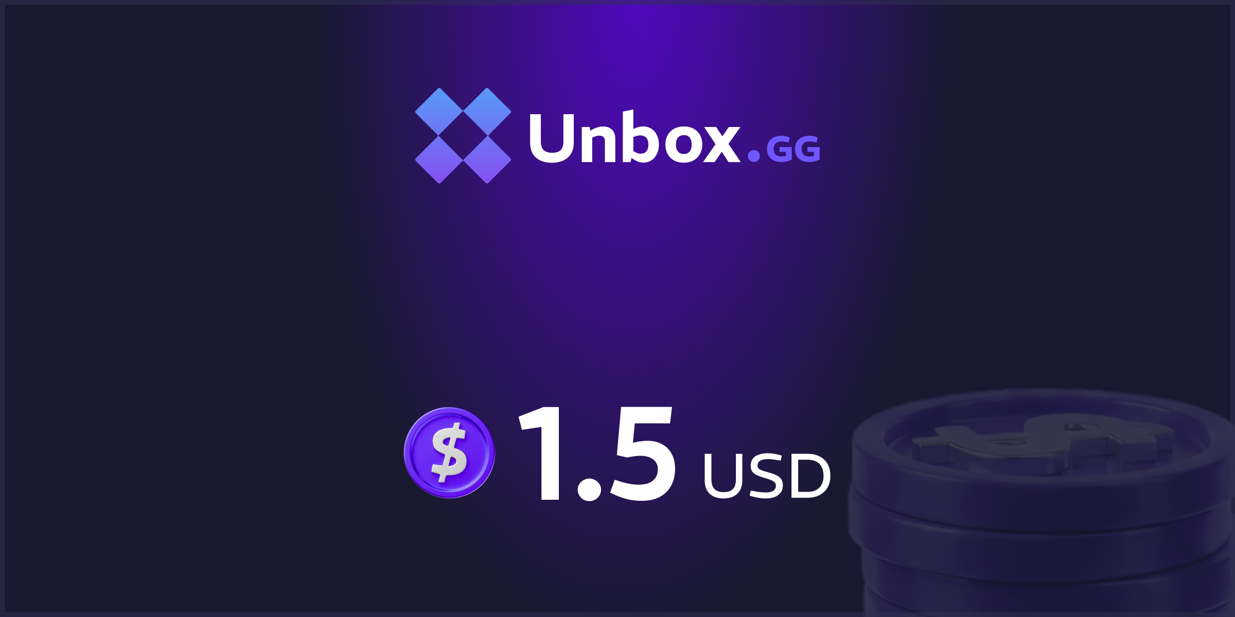 Unbox Gift Card 1.50 USD