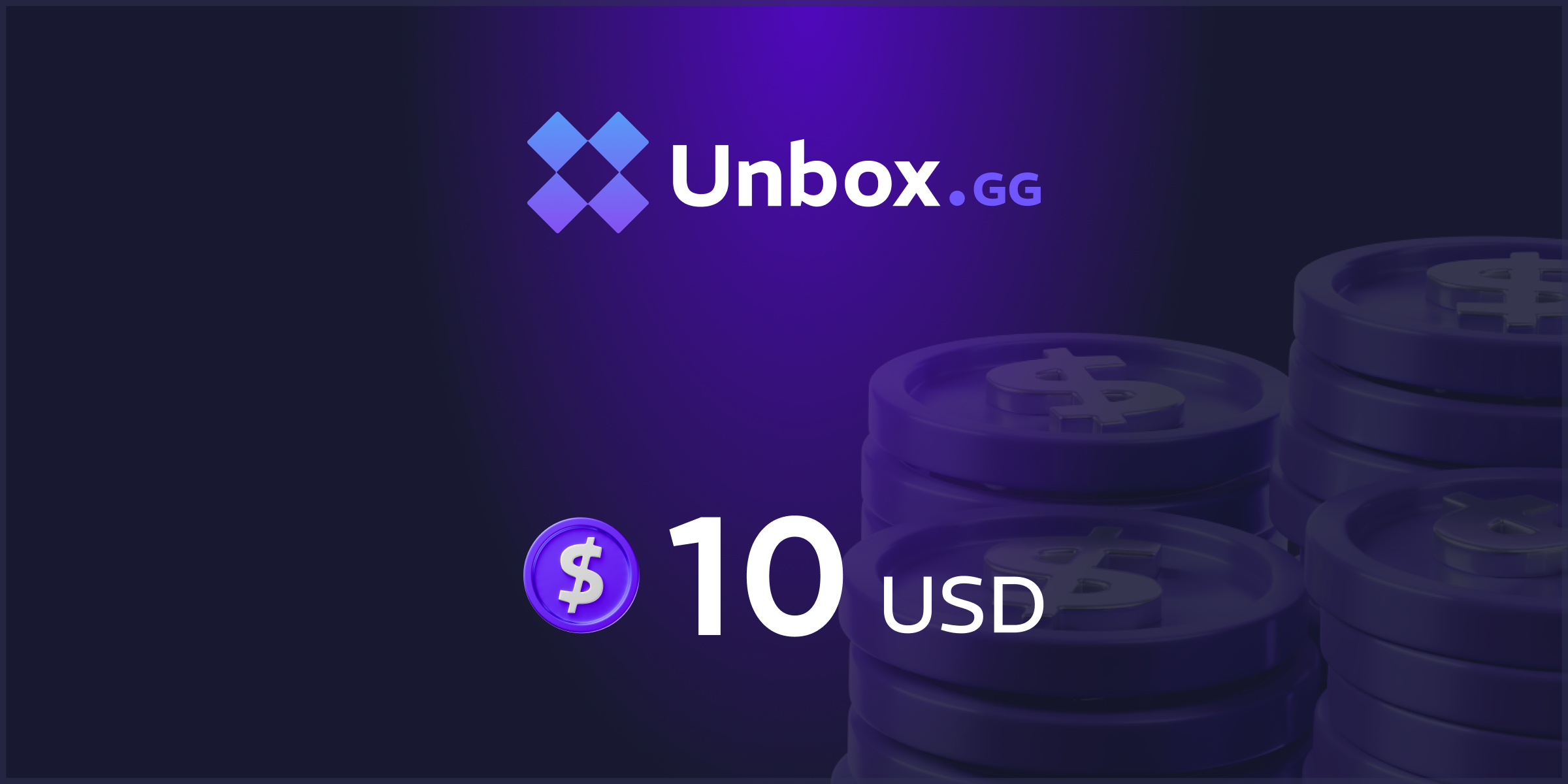 Unbox Gift Card 10 USD