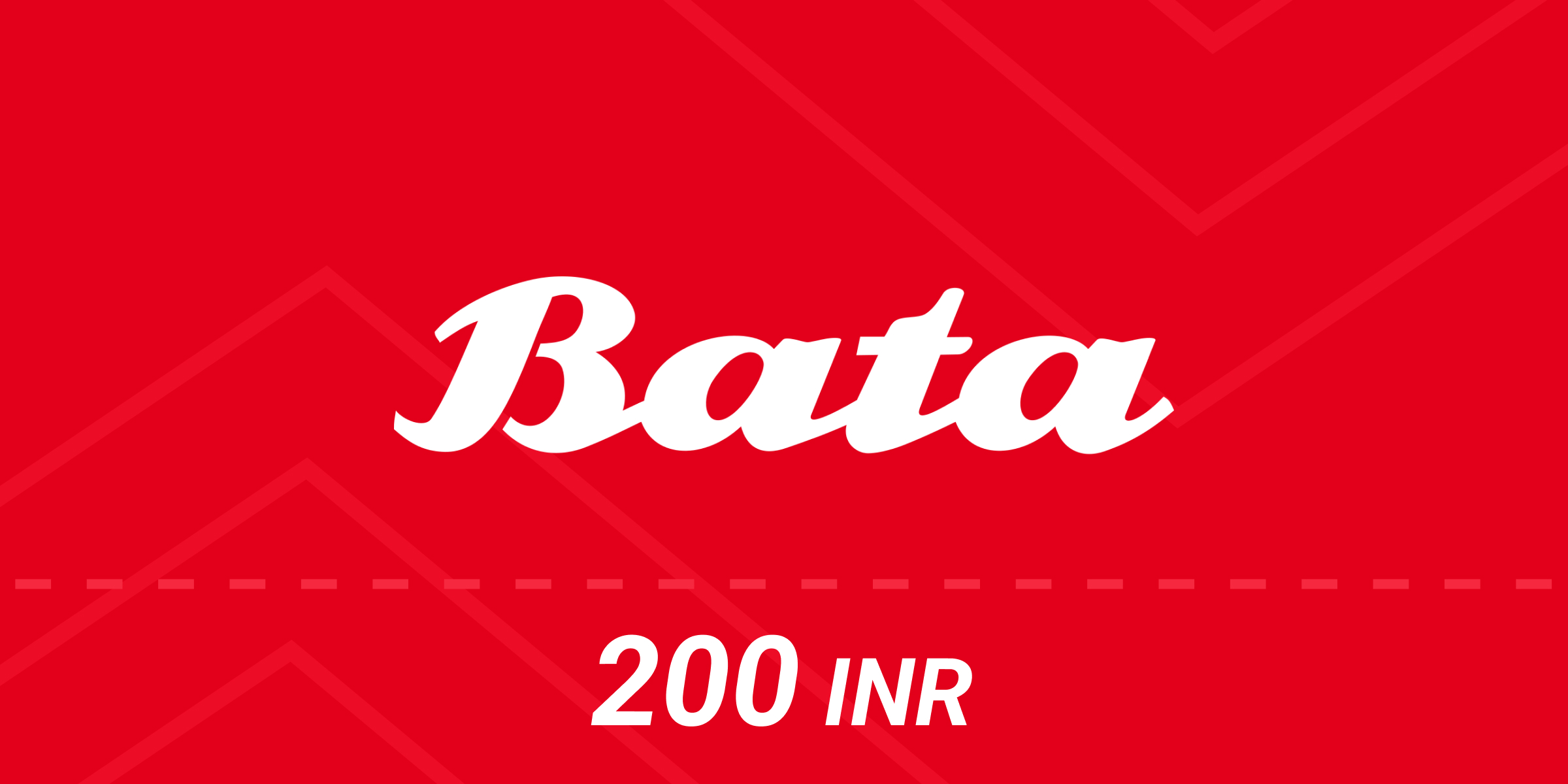 Bata Gift Card 200 INR