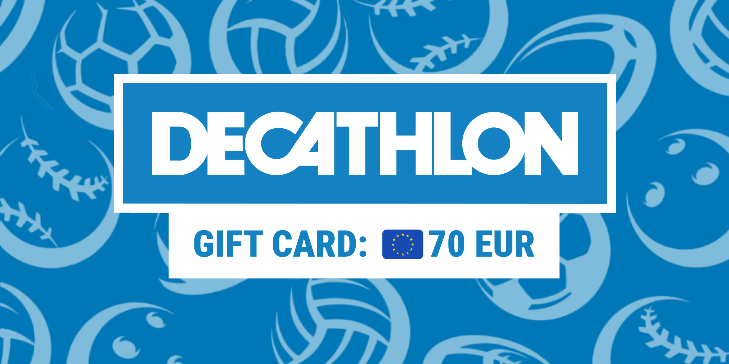 Decathlon Gift Card 70 EUR
