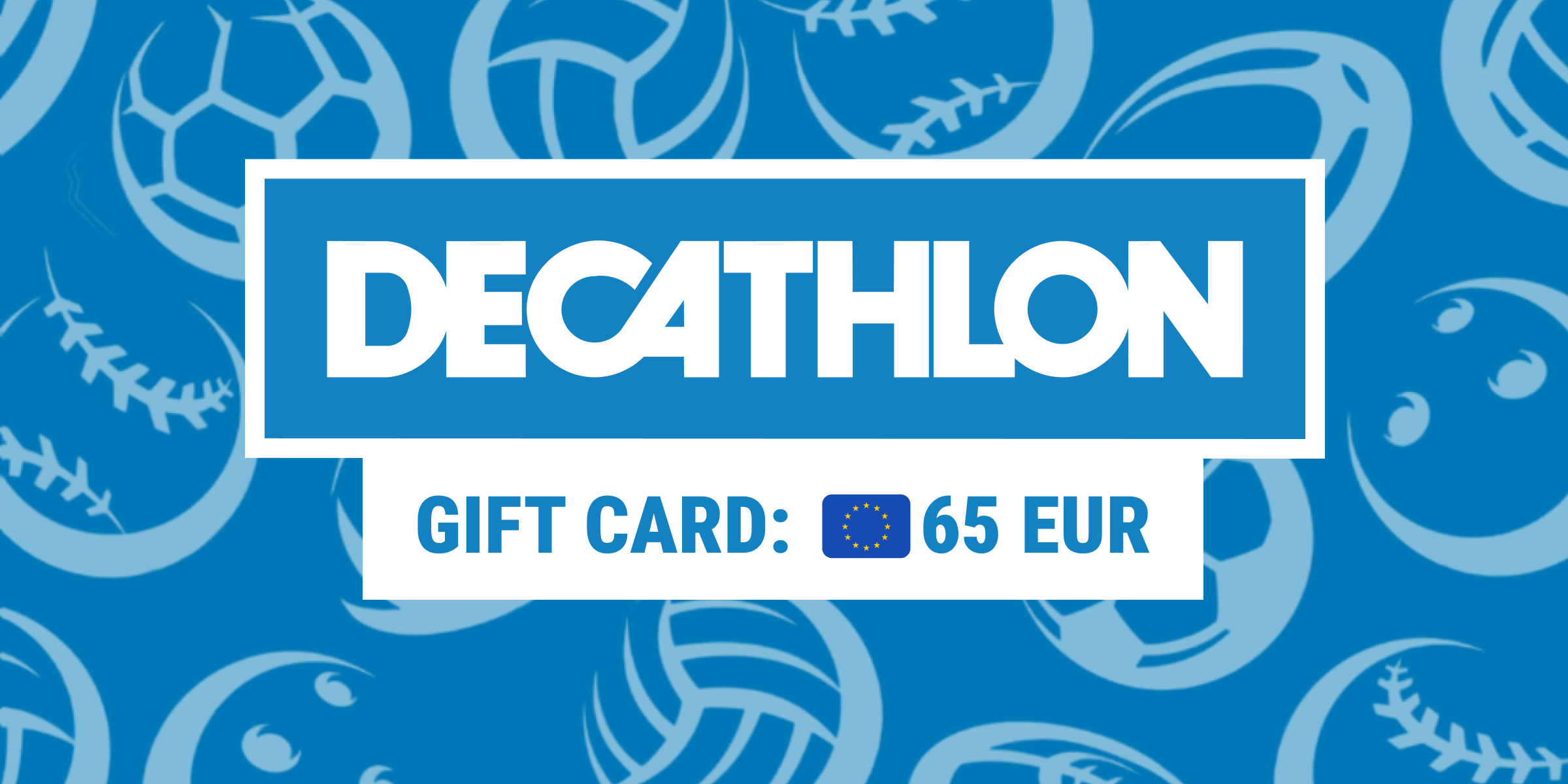 Decathlon Gift Card 65 EUR