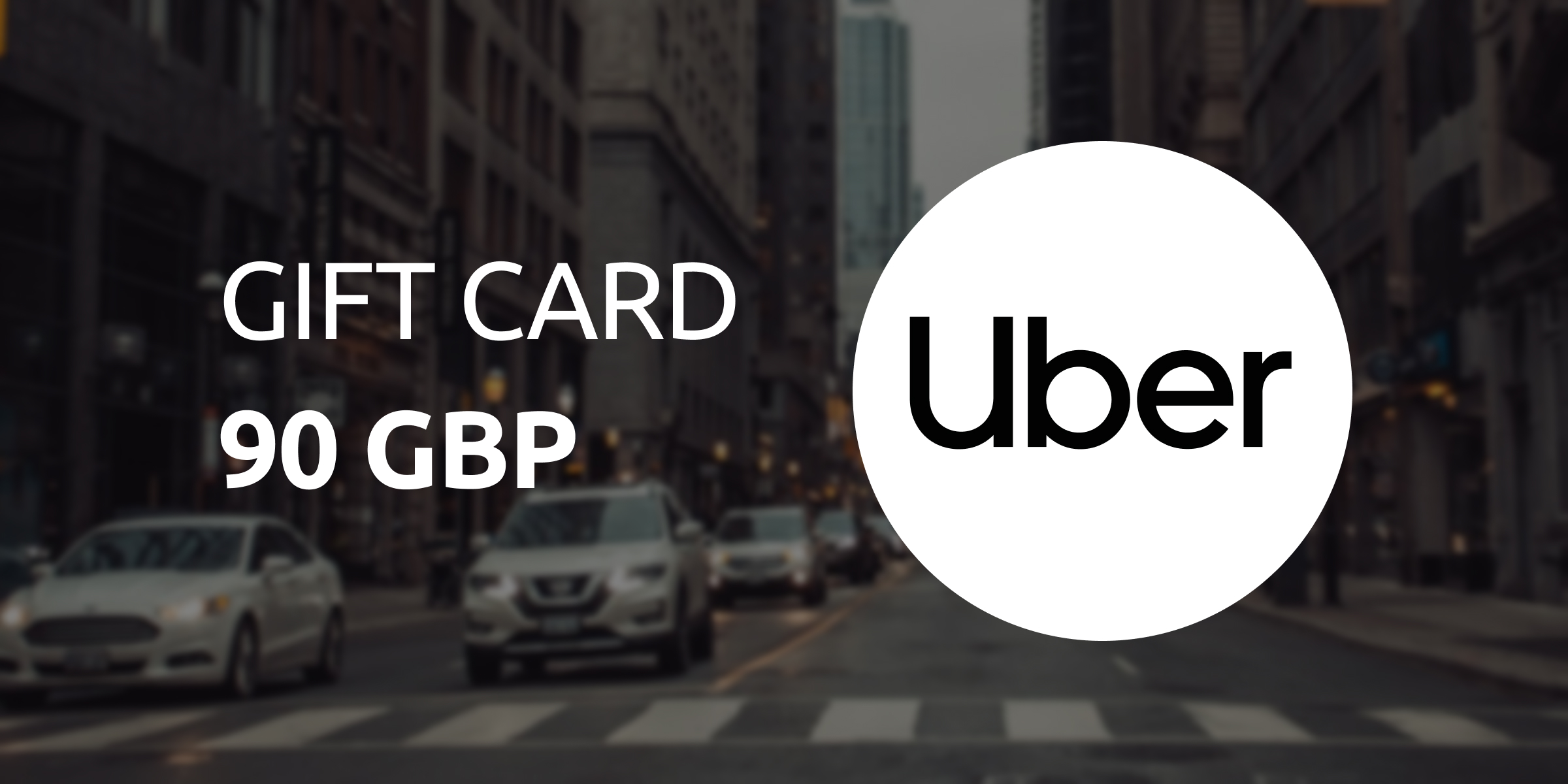 Uber Gift Card 90 GBP