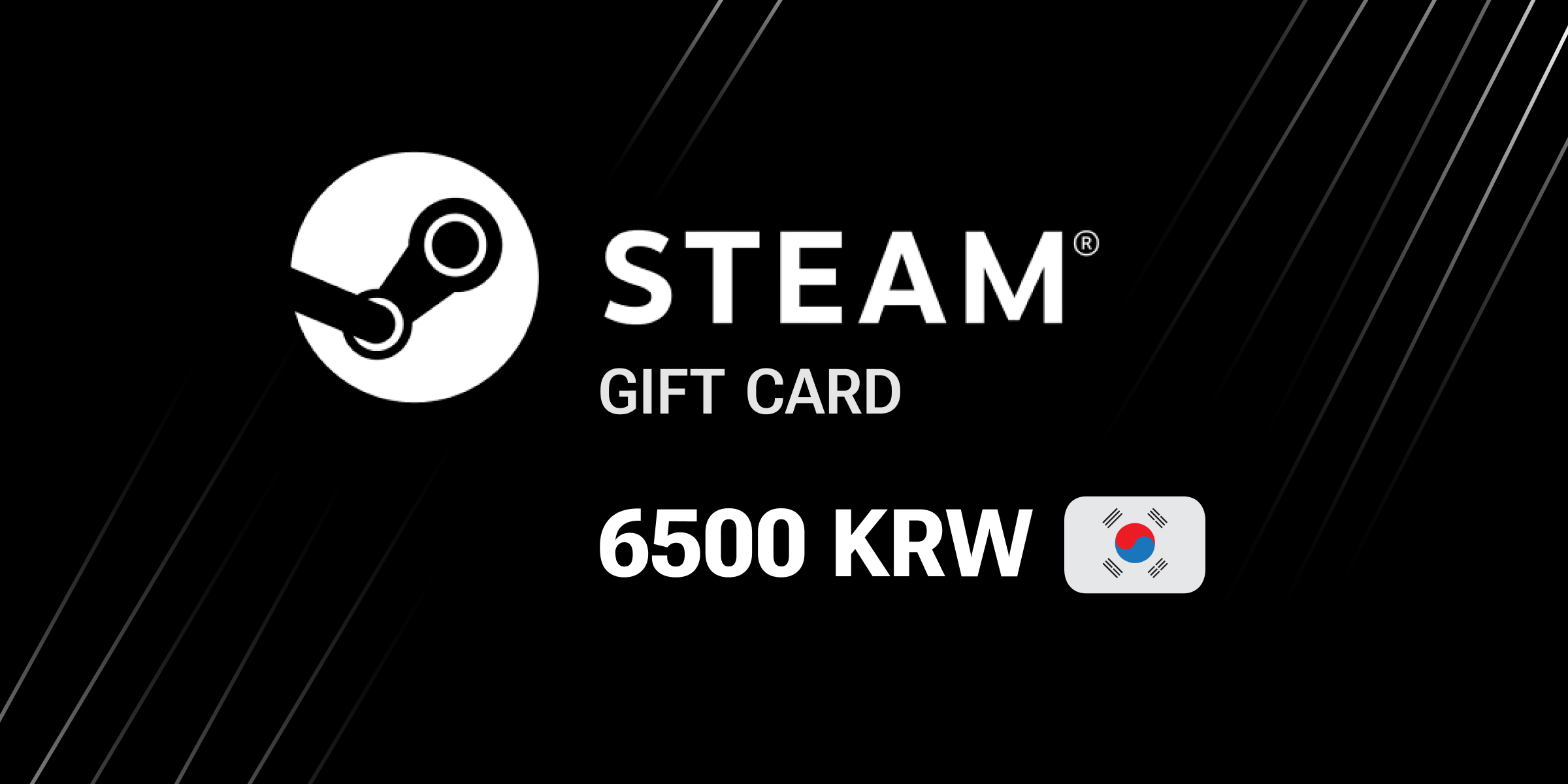 Steam Gift Card 6500 KRW