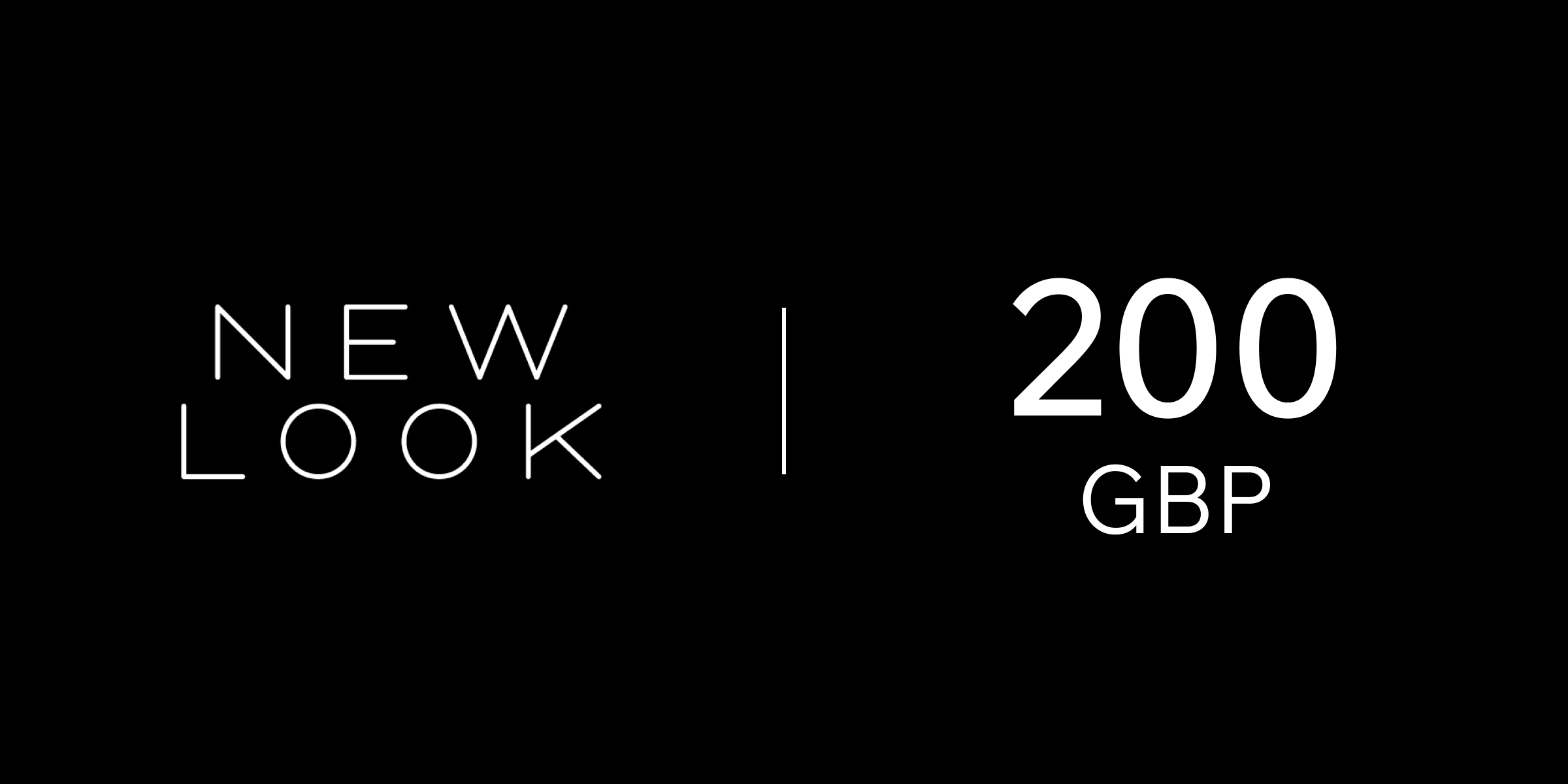 New Look Gift Card 200 GBP