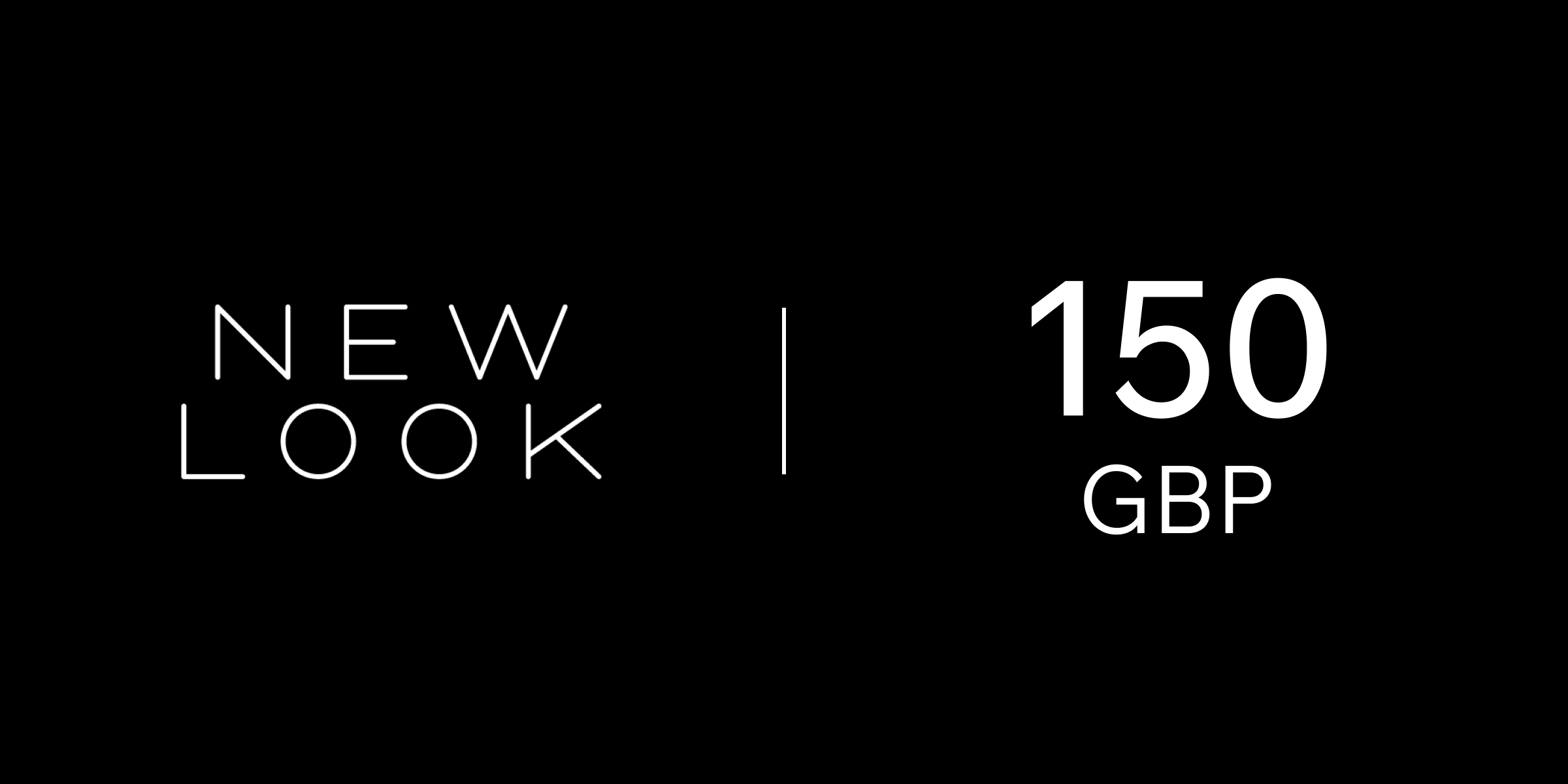 New Look Gift Card 150 GBP