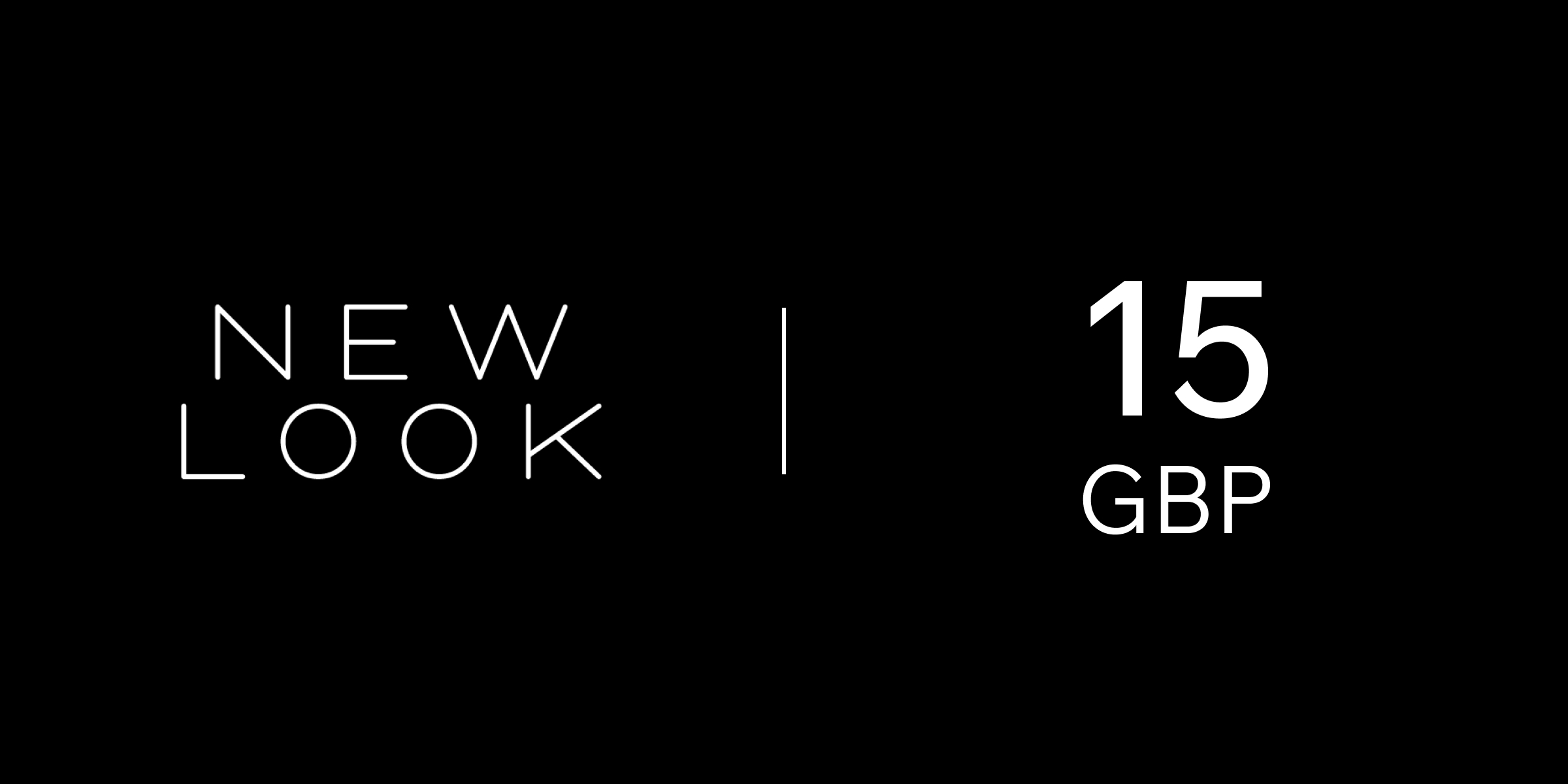 New Look Gift Card 15 GBP
