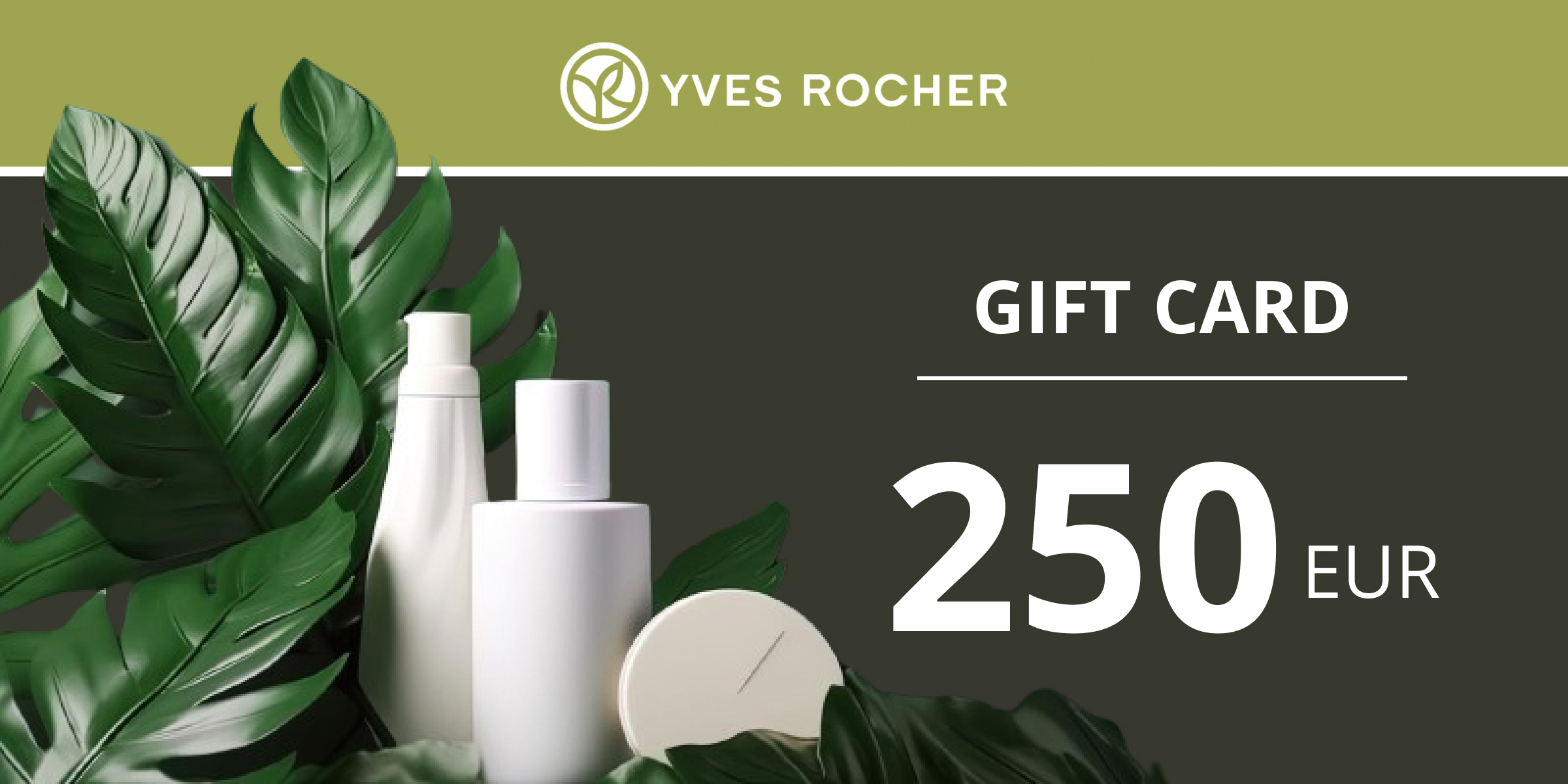 Yves Rocher Gift Card 250 EUR