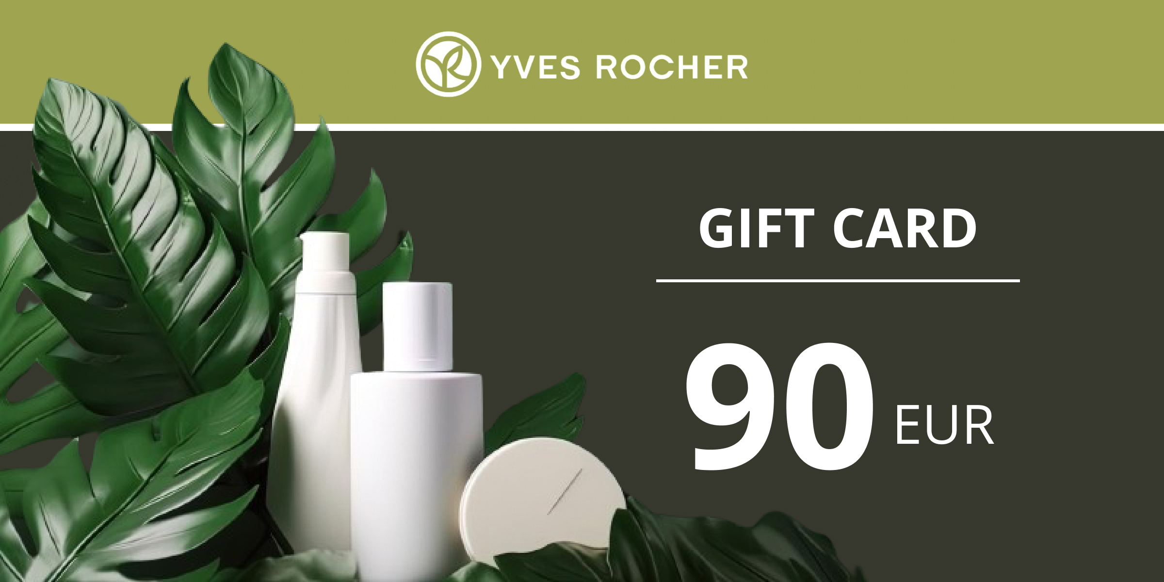 Yves Rocher Gift Card 90 EUR