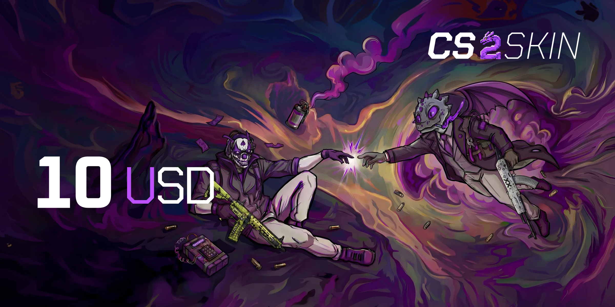 CS2skin Gift Card 10 USD